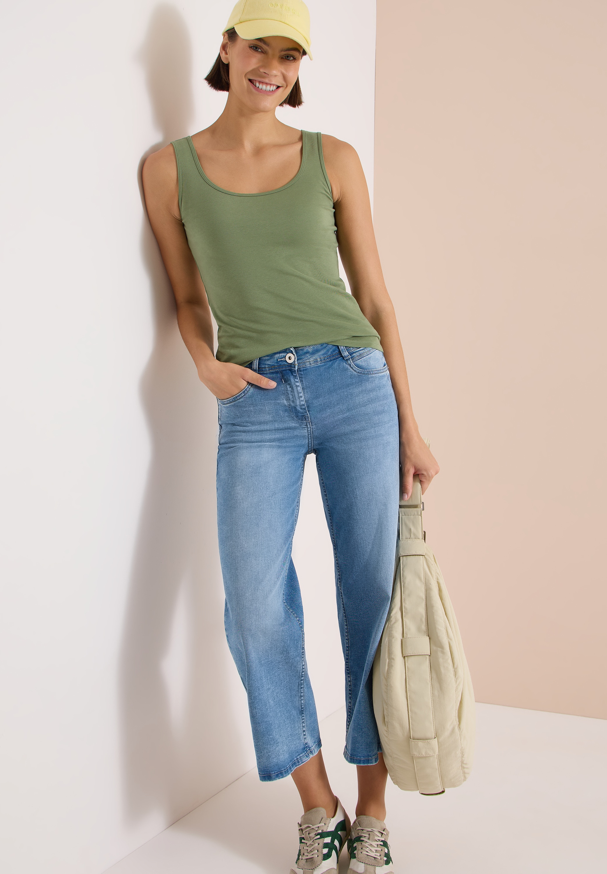 Cecil Weite Jeans »Style Toronto« im Slim Fit und mit Stretch