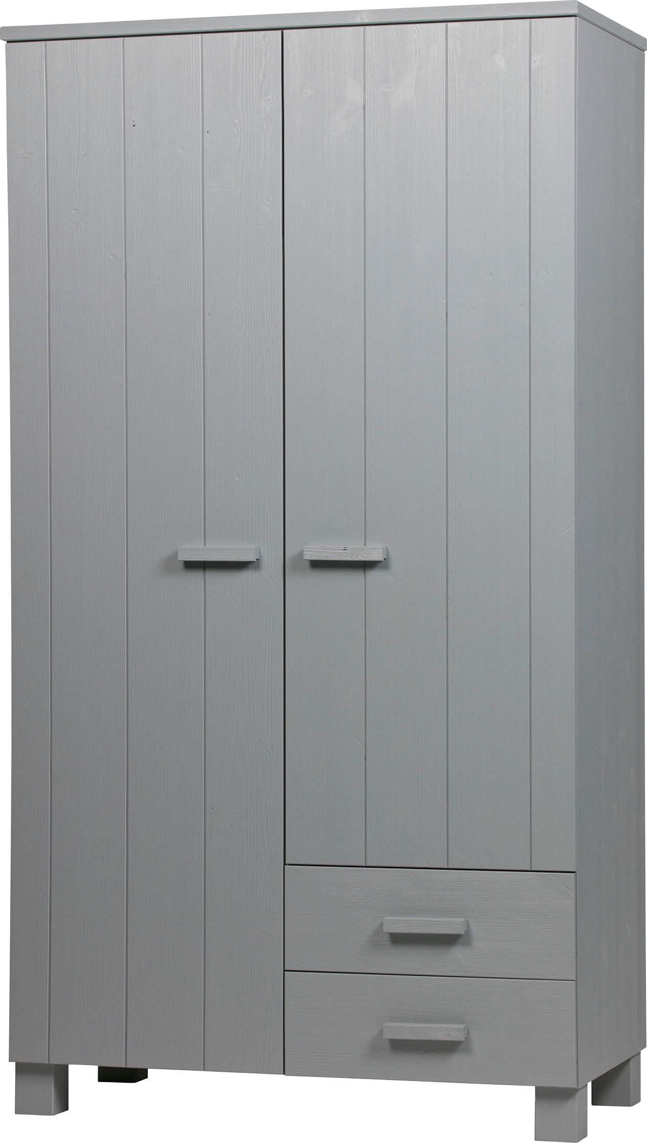 WOOOD Garderobenschrank »Dennis«, mit Kleiderstange, viel Stauraum, B 111 cm x H 202 cm