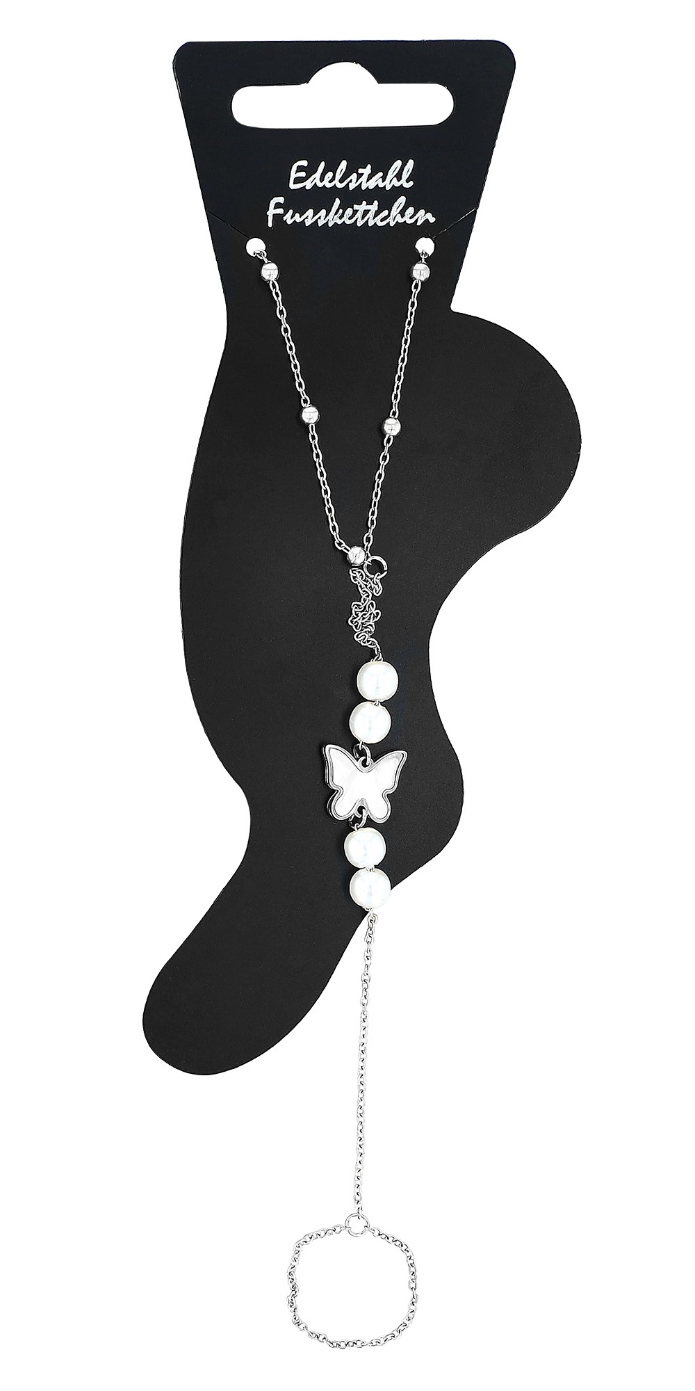 Adelia´s Fußkette »Damen Fußkettchen – aus Edelstahl« Ein Geschenk, das Freude macht