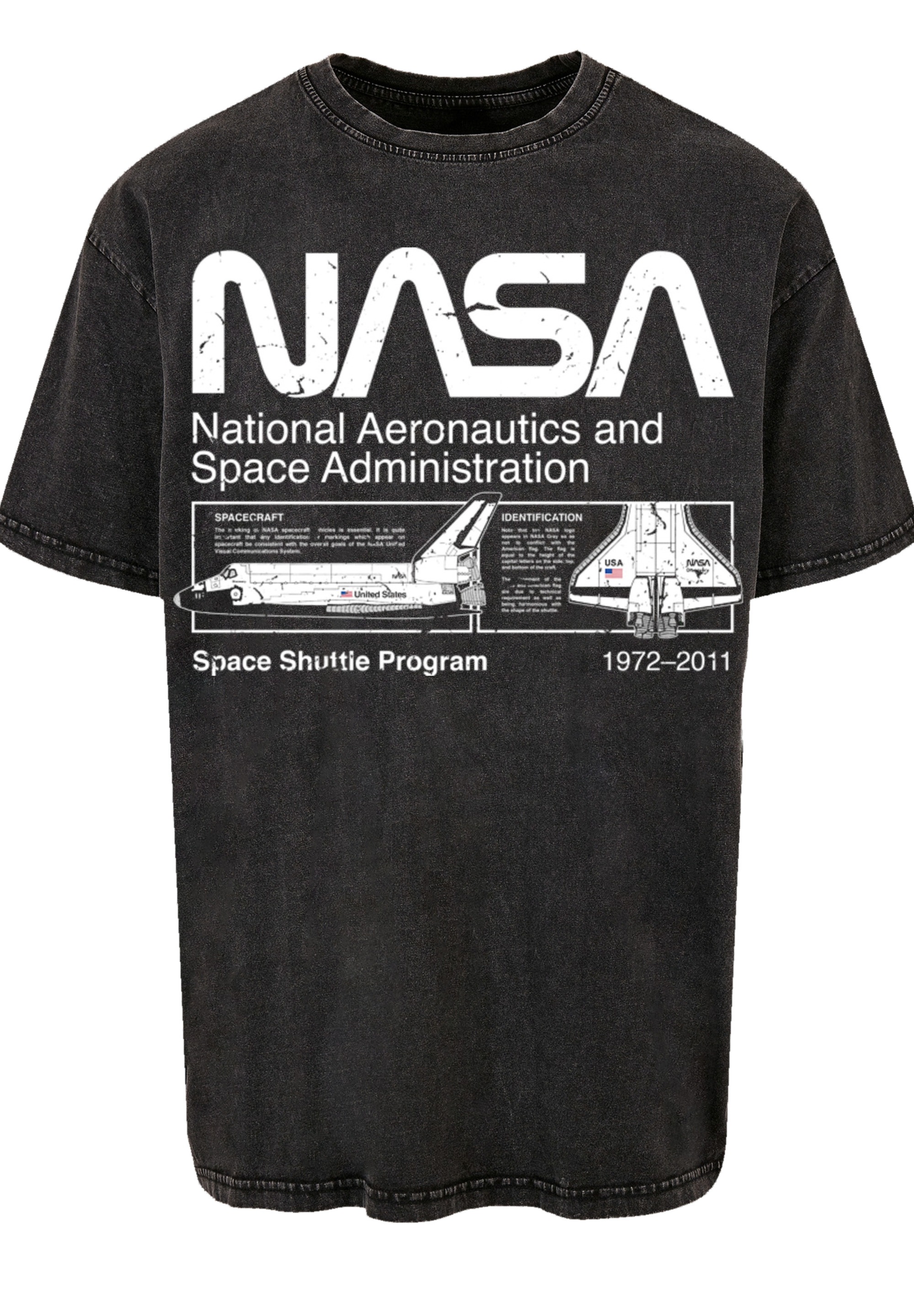 F4NT4STIC T-Shirt »Classic Space Shuttle«, Print