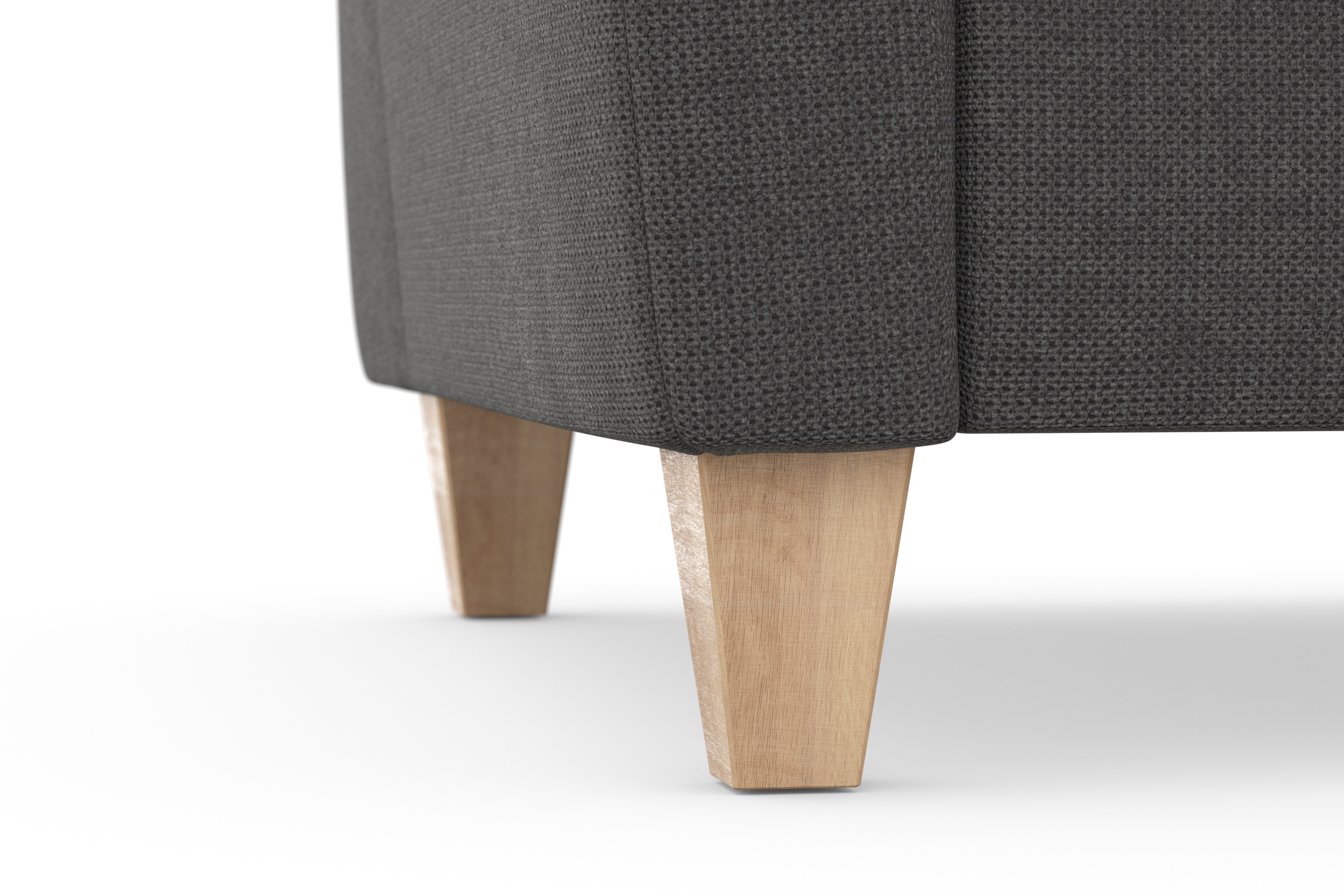 sit&more Ecksofa »Farö L-Form«, inklusive Federkern, wahlweise mit Bettfunktion und Bettkasten