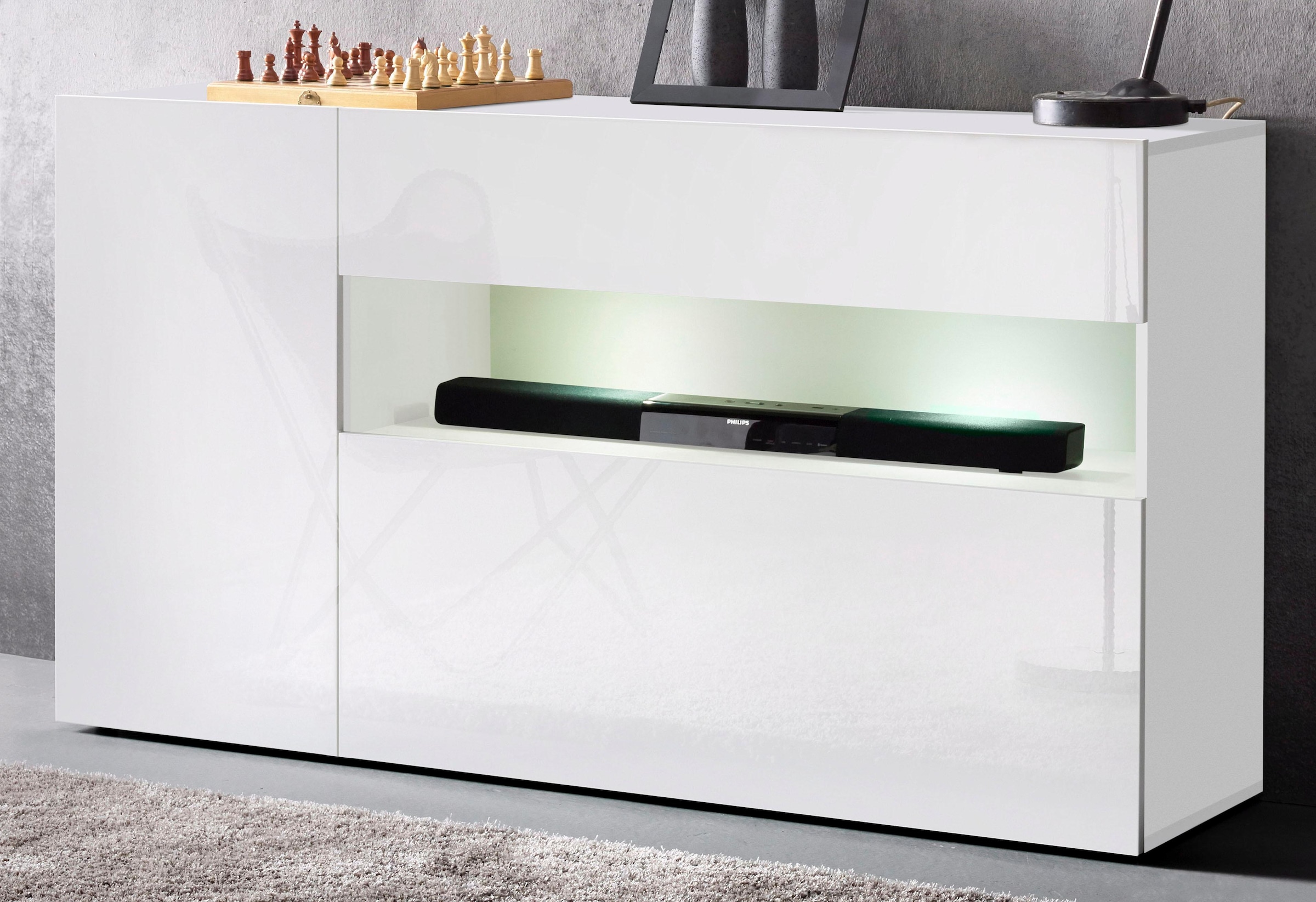 INOSIGN Sideboard, Breite 140 cm, ohne Beleuchtung günstig online kaufen