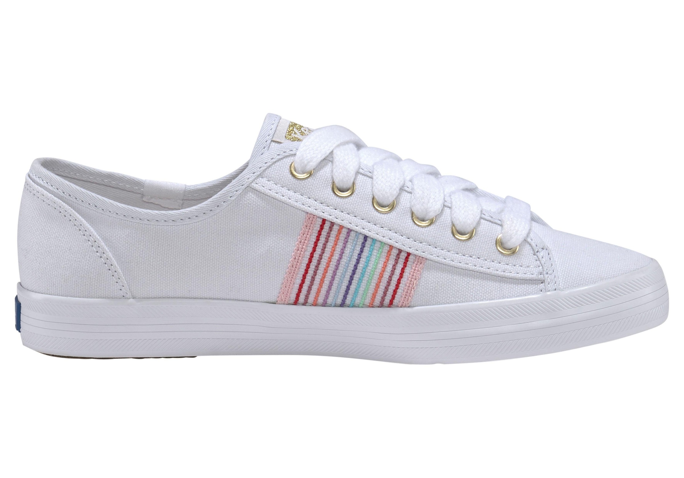 keds platform rainbow