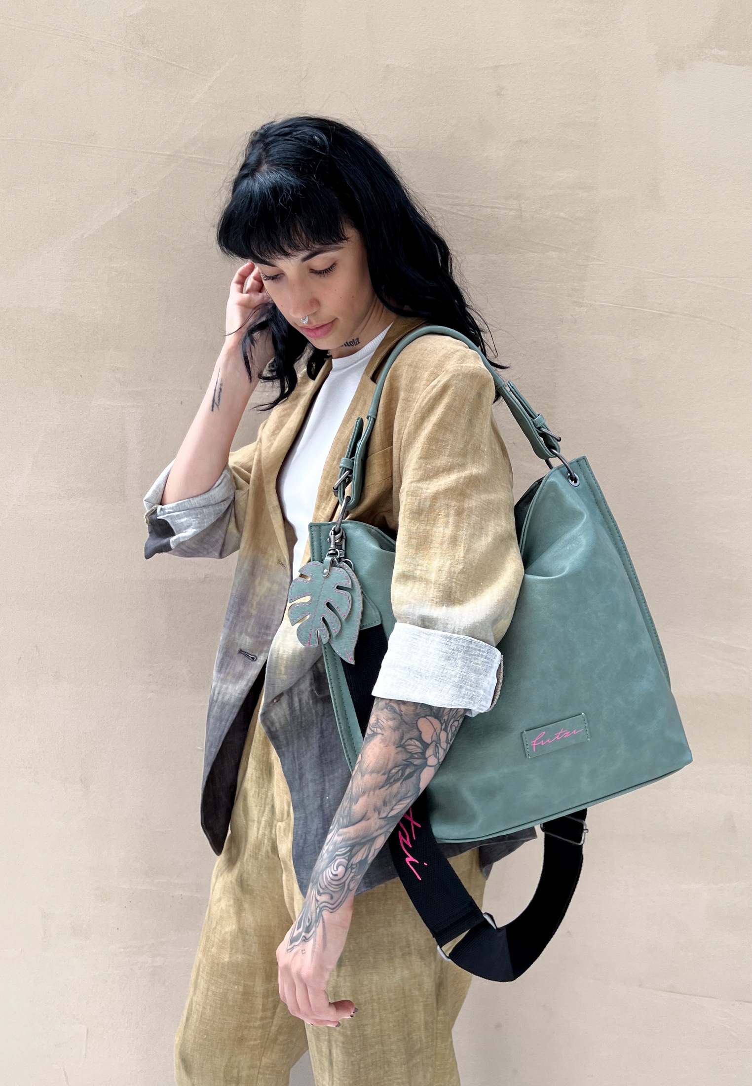 Fritzi aus Preußen Schultertasche »Eco-Fritzi01« aus veganen und recycelten Materialien