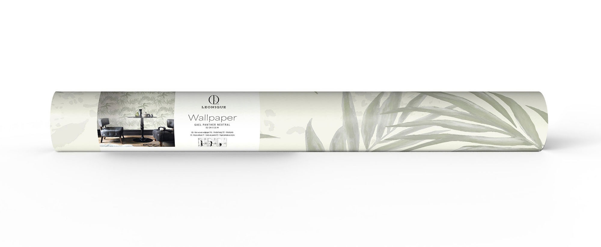 Leonique Vliestapete »Gael Panther«, animal print, Design Tapeten