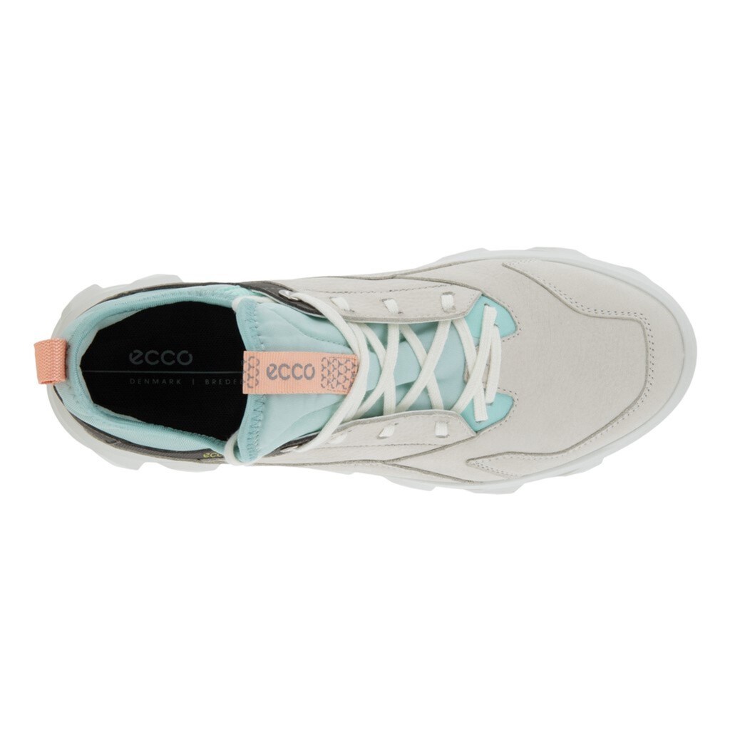 Marken Ecco Ecco Slip-On Sneaker »MX W«, mit elastischem Einstieg grau-mint