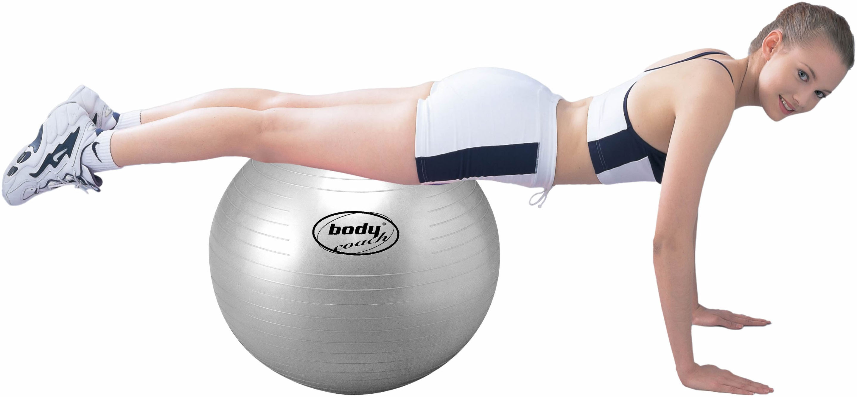 Thumbnail - body coach Gymnastikball "75cm Durchmesser Anti Burst PVC Material"
