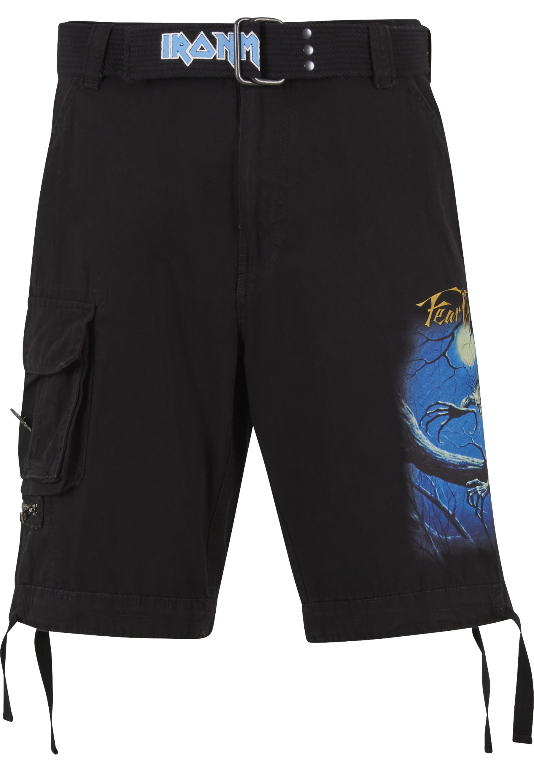 Brandit Cargoshorts "Brandit Iron Maiden Savage Shorts Fear of the Dark" günstig online kaufen