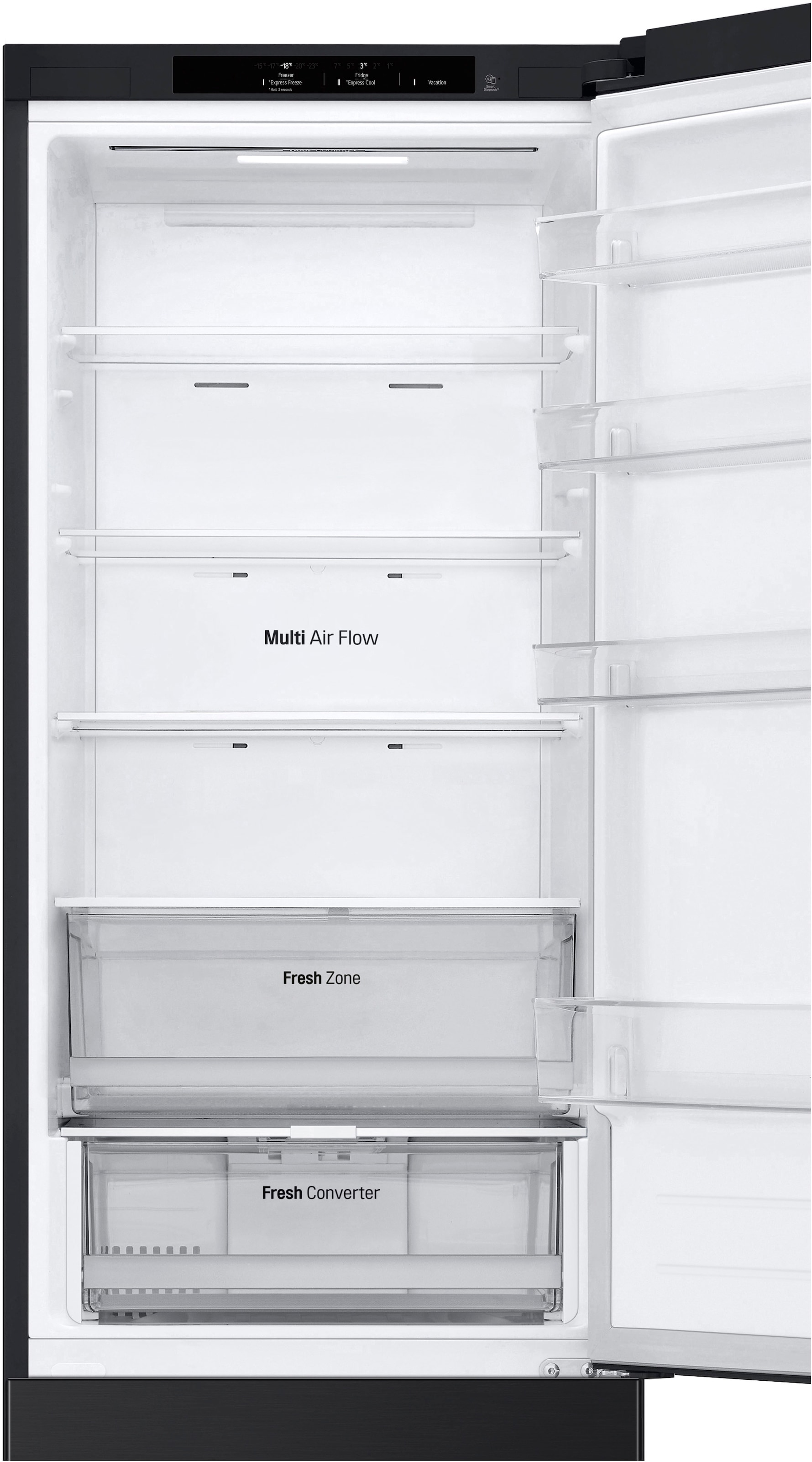 LG Kühl-/Gefrierkombination »GBV22NCBEP«, FRESHConverter® Schublade: variable Temperatur für mehr Frische