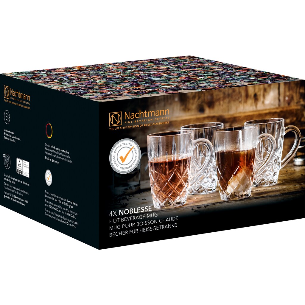 Nachtmann Teeglas »Noblesse«, (Set, 4 tlg.)