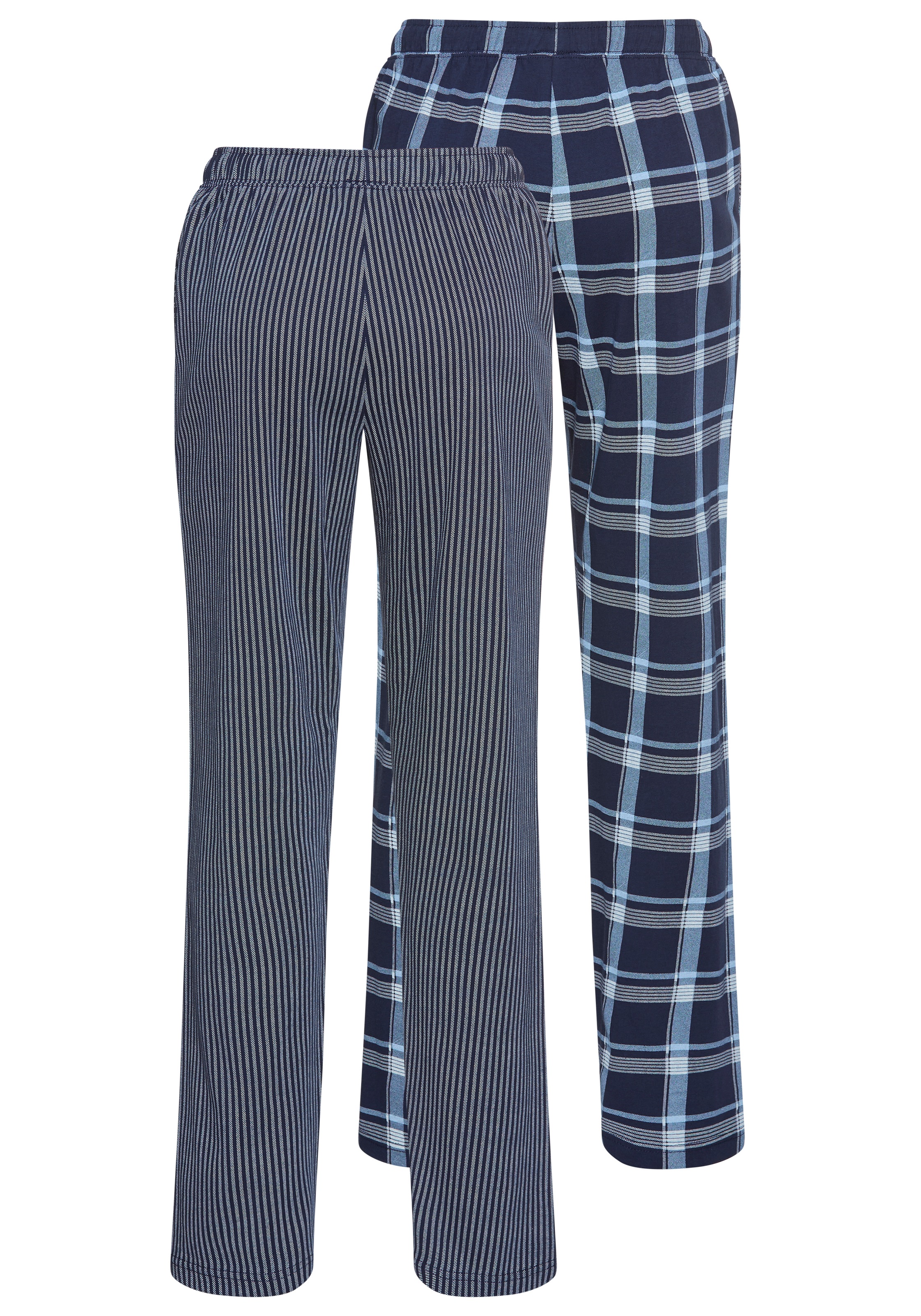 Vivance Dreams Pyjamahose mit Streifen oder Karos günstig online kaufen