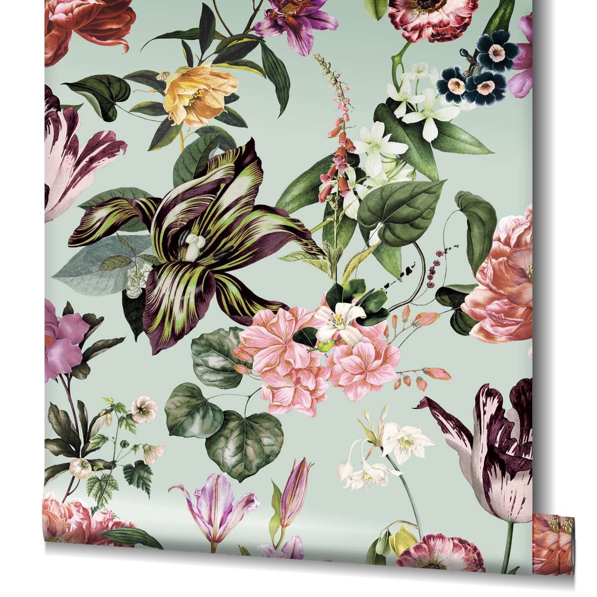 Marburg Vliestapete »Tapete Floral Leaf«, floral, moderne Vliestapete für Wohnzimmer Schlafzimmer Küche