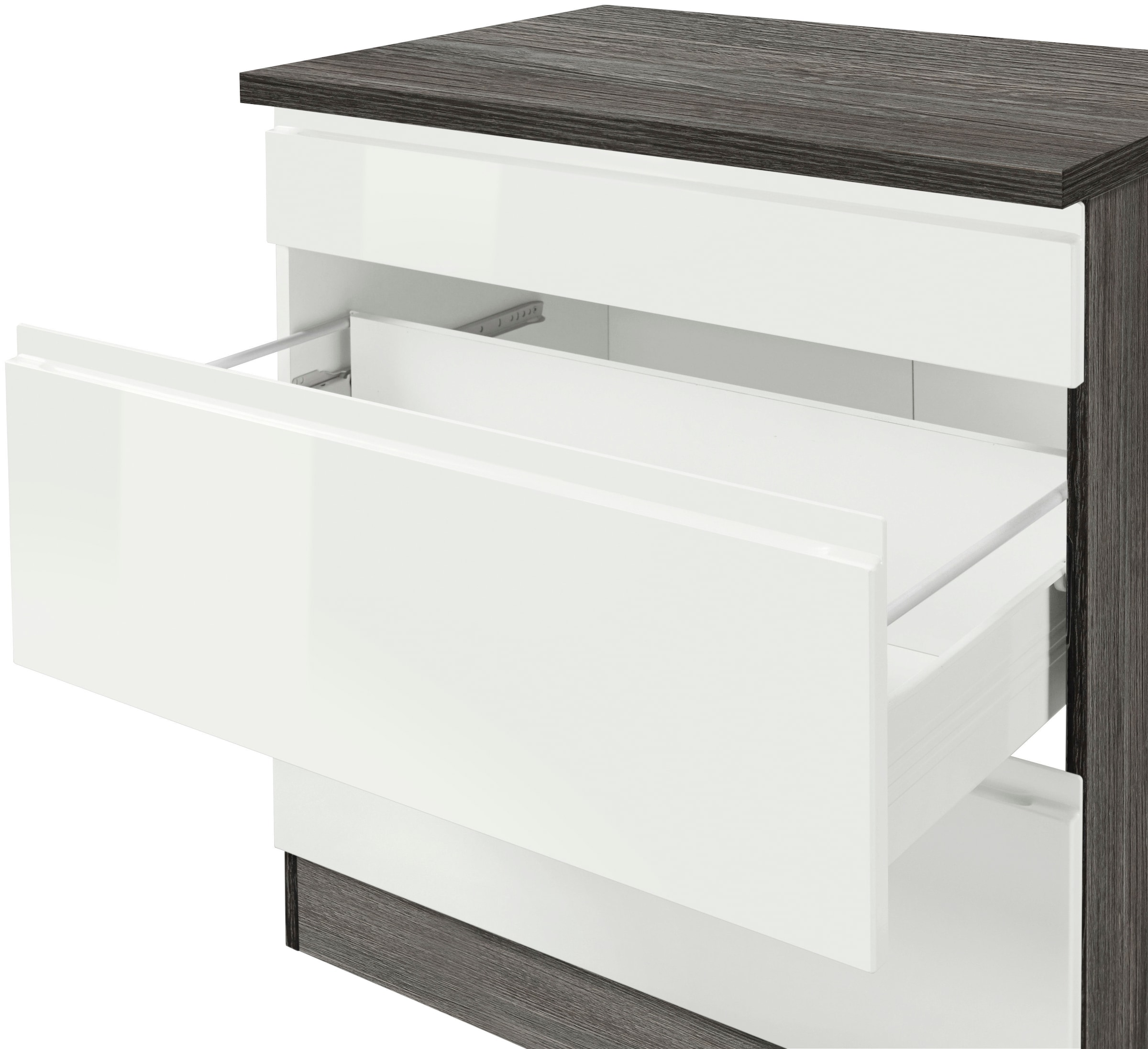 HELD MÖBEL Küchenzeile »KS-Virginia«, Breite 330 cm, mit E-Geräten