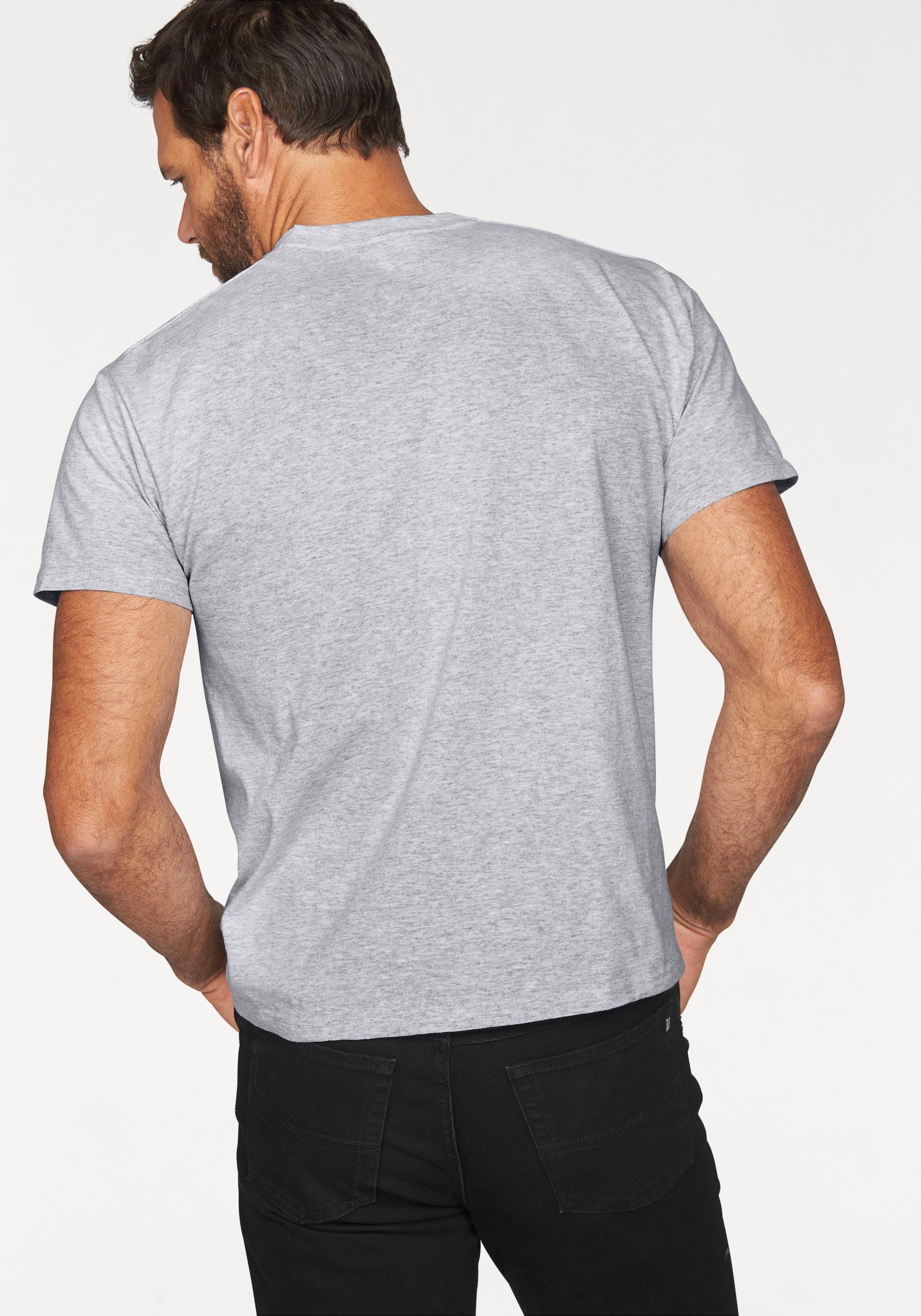 Fruit of the Loom T-Shirt », sechs Stück in unterschiedlicher Farbkomination«, (Packung, 6 tlg., 6er-Pack), mit Rundhalsausschnitt
