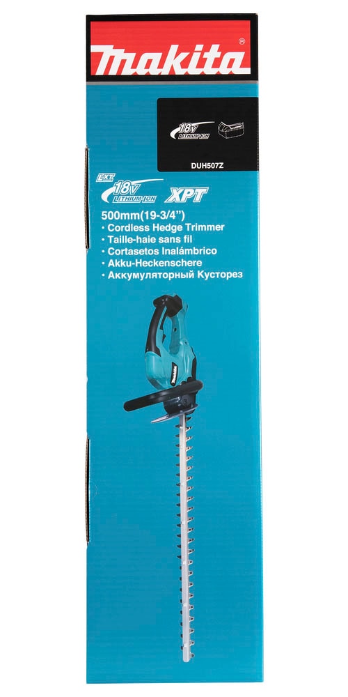 Makita Akku-Heckenschere »DUH507Z« ()  ohne Akku, ohne Ladegerät, 50 cm, 15 mm, mit kraftvollem 18 V-Antrieb