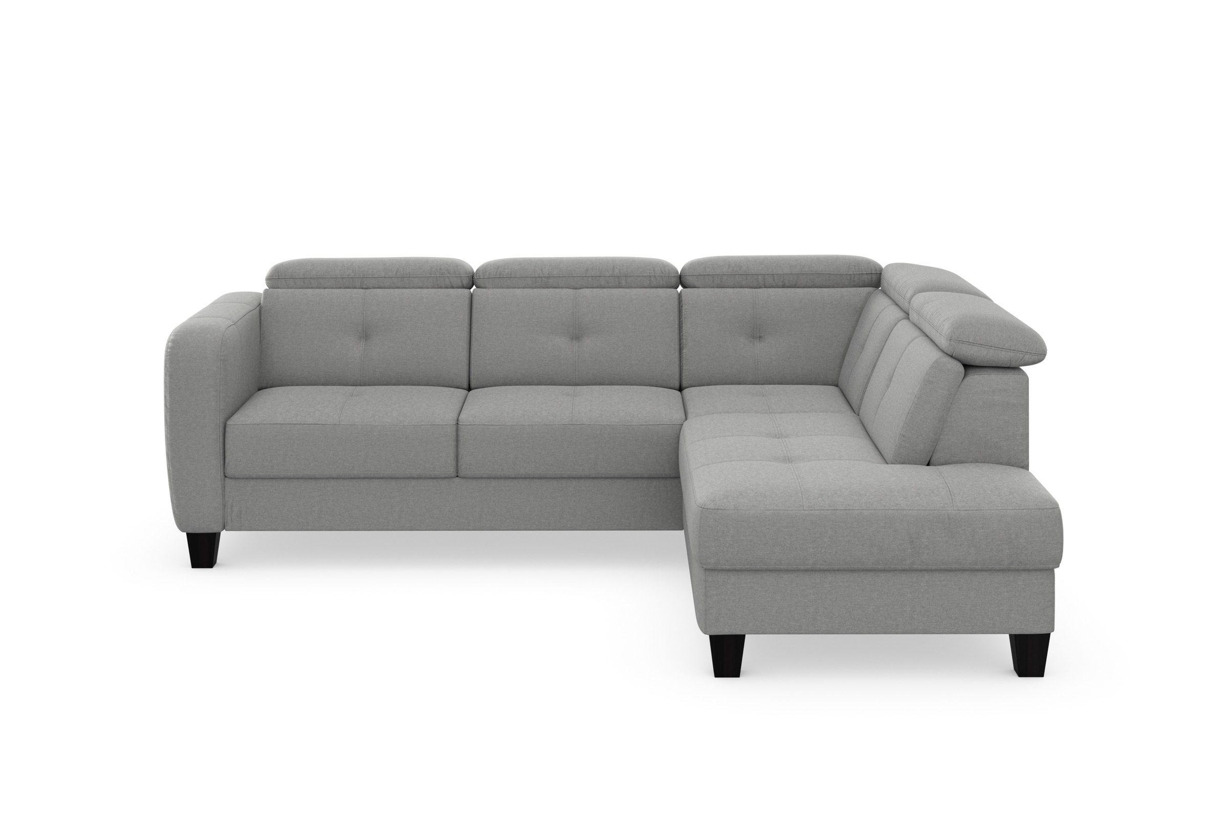 sit&more Ecksofa "Belluci L-Form" inklusive Federkern, wahlweise mit Bettfu günstig online kaufen