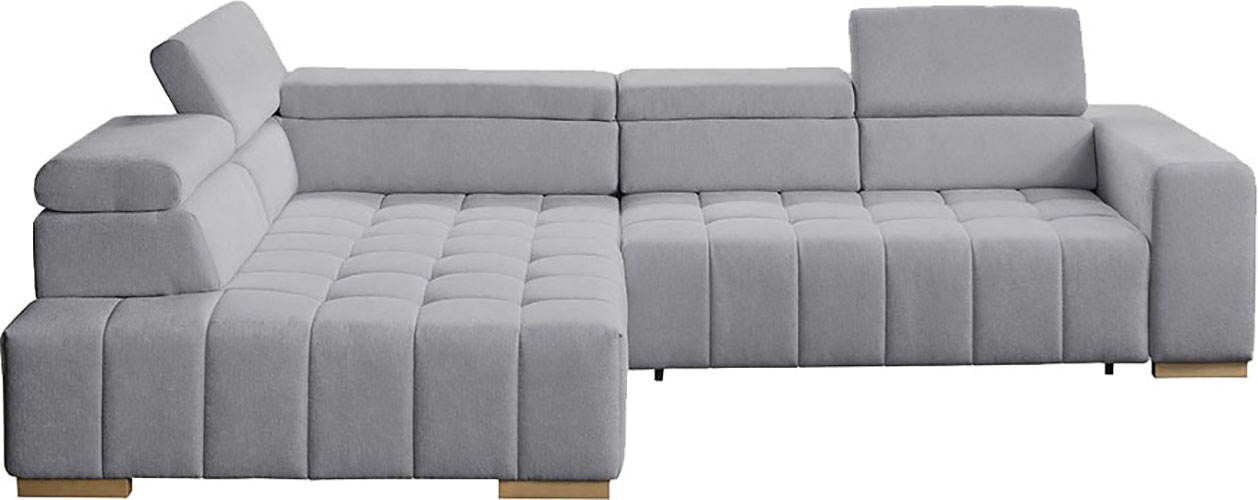 exxpo - sofa fashion Ecksofa "Elianos, hoher Sitzkomfort, aufwendige Kreuzs günstig online kaufen