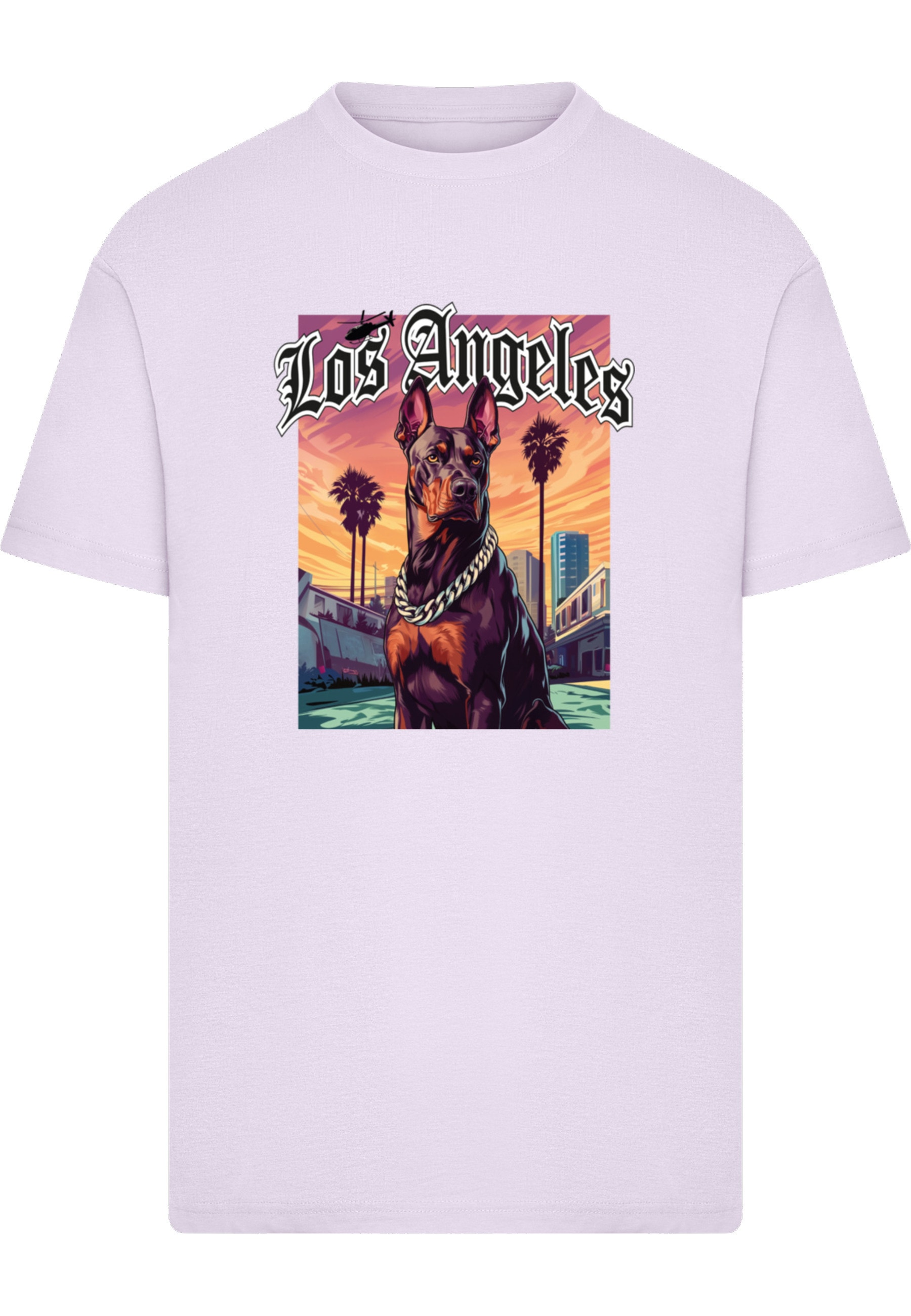 MisterTee T-Shirt »MisterTee Los Angeles Dog Tee« 1 Stk.