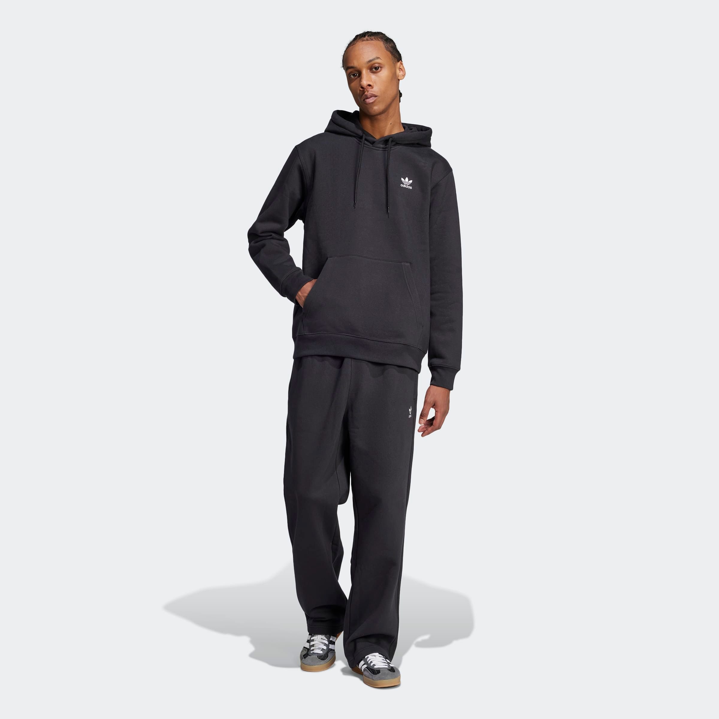 adidas Originals Sporthose "TREFOIL ESSENTIALS, BEINABSCHLÜSSE OHNE SAUM" günstig online kaufen