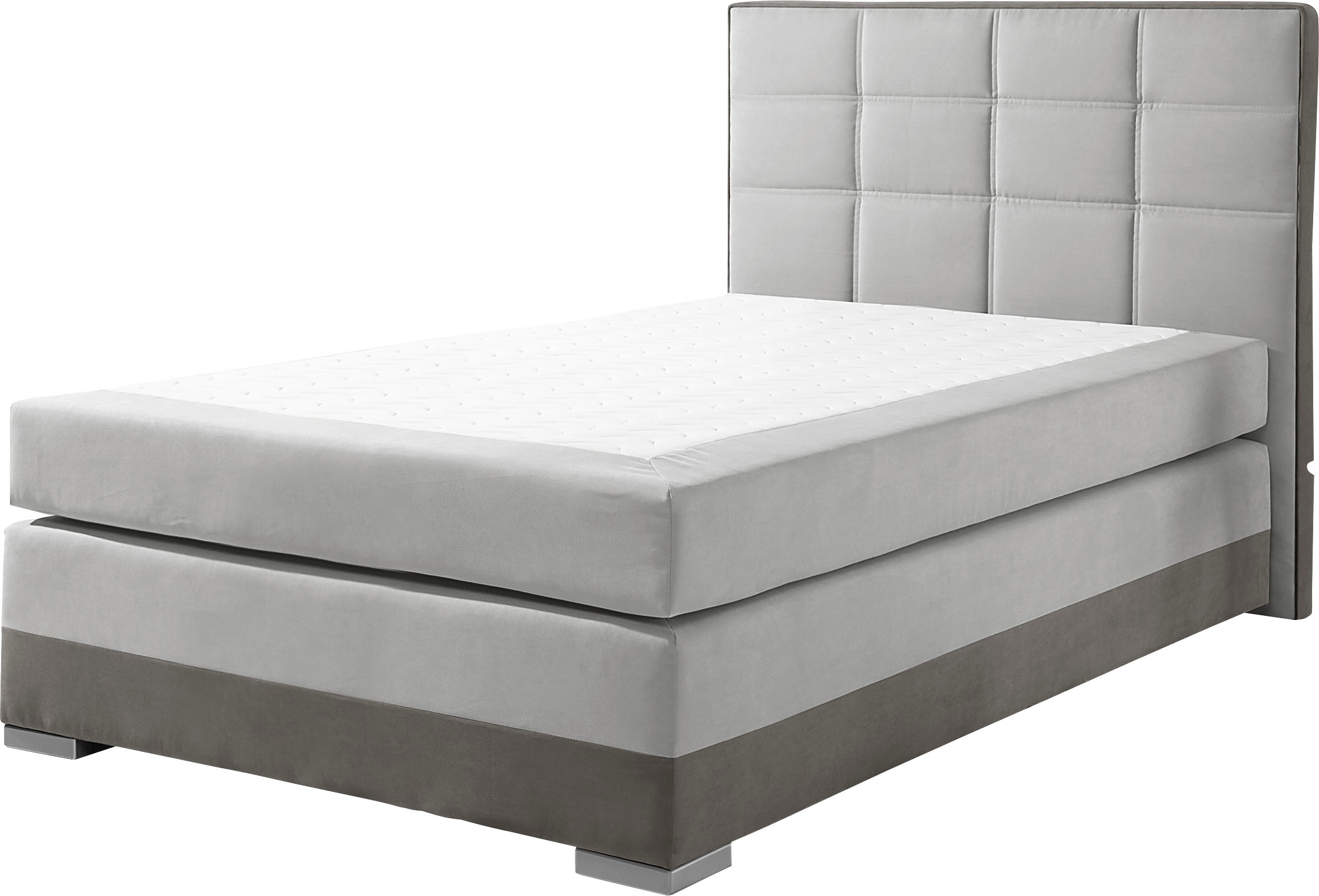 INOSIGN Boxspringbett, inklusive Topper und Wendekissen