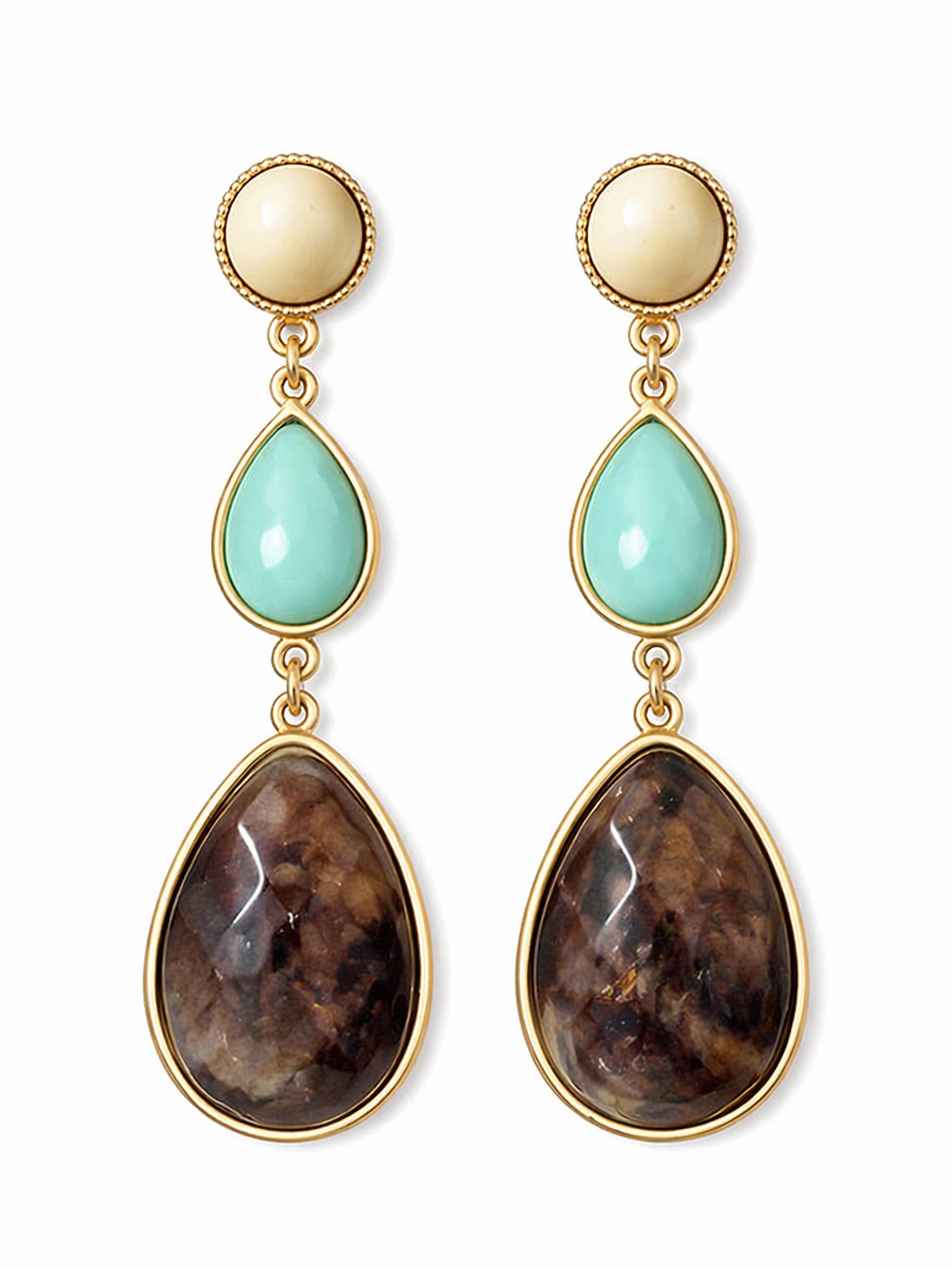 COLLEZIONE ALESSANDRO Paar Ohrclips "Svea"
