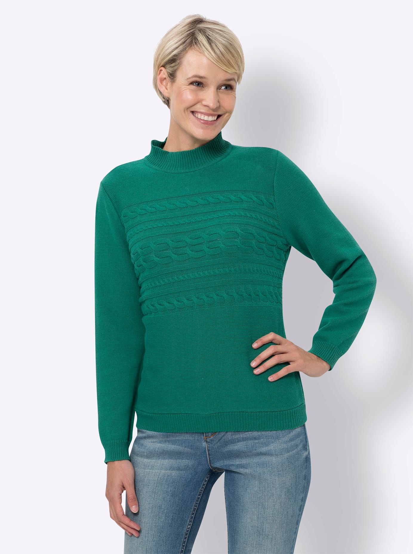 Classic Basics Stehkragenpullover »Stehkragen-Pullover«