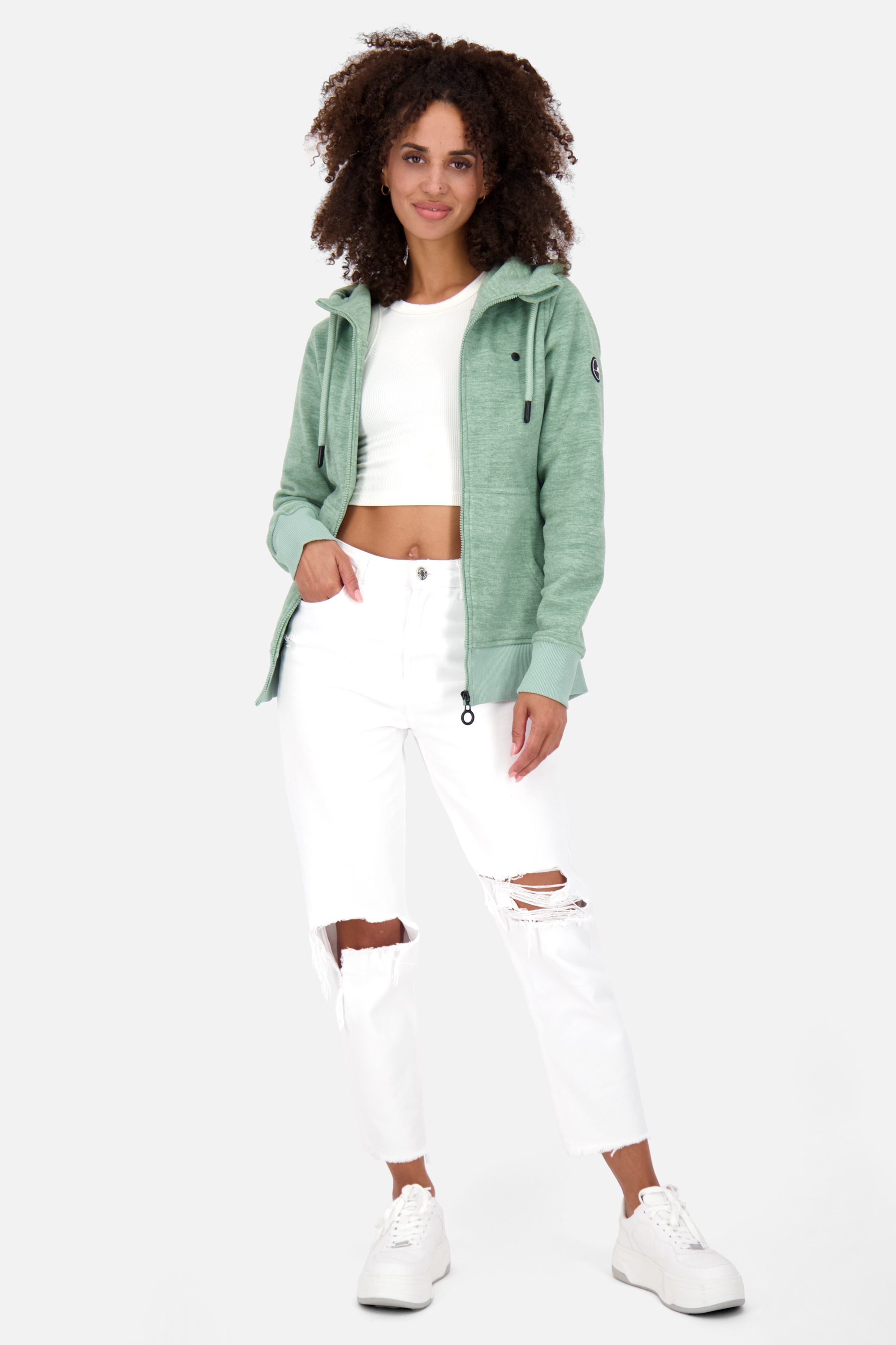 Alife & Kickin Kapuzensweatjacke »Damen YasminAK F«