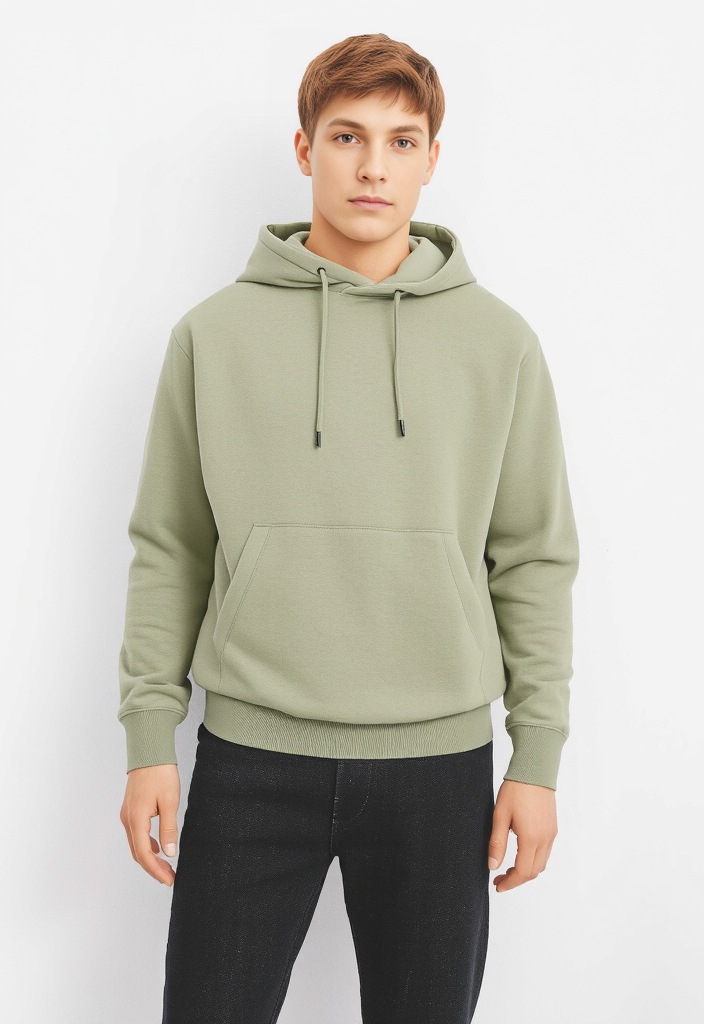 Jack & Jones "JJESTAR BASIC SWEAT HOOD NOOS", mit Rippbündchen günstig online kaufen