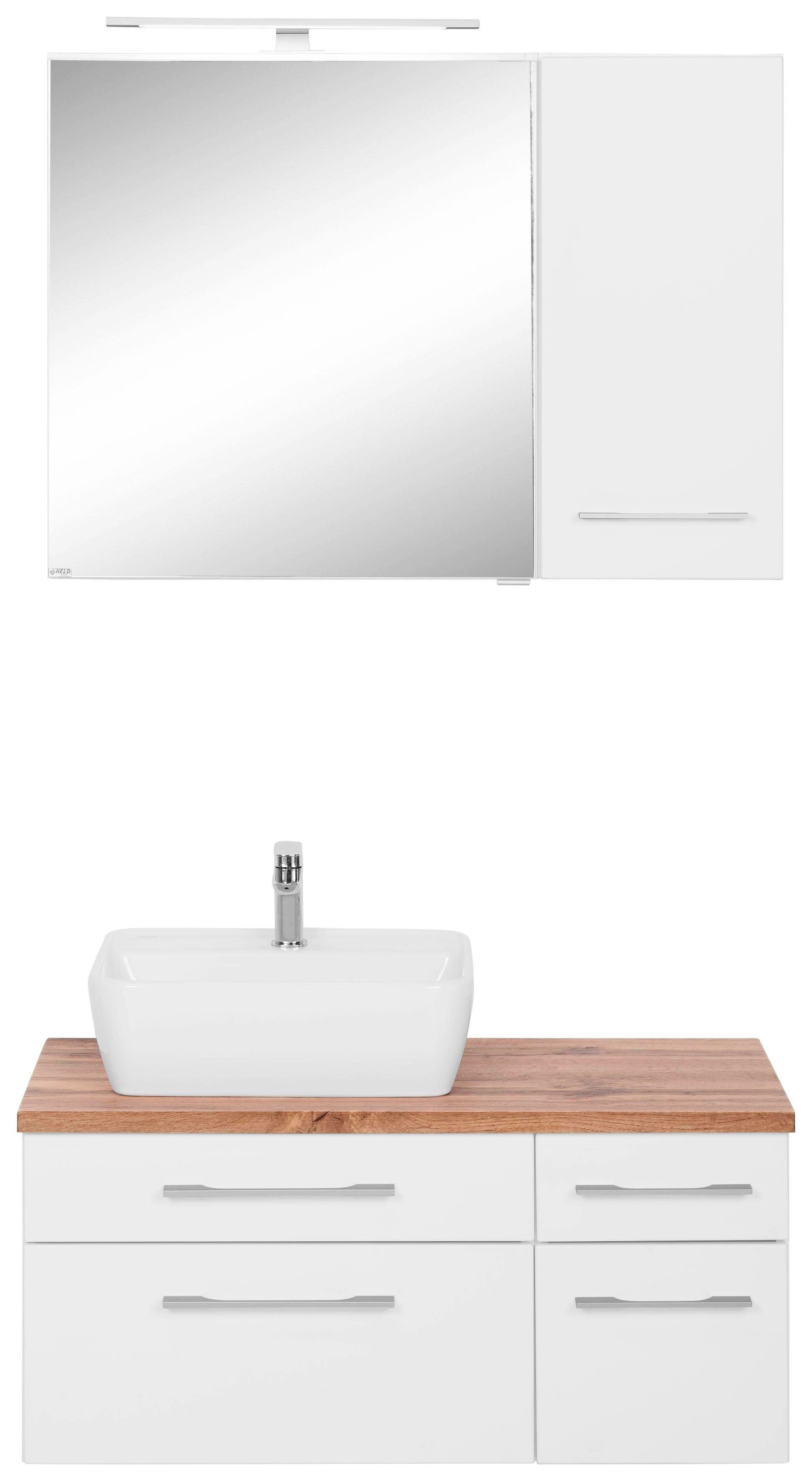 welltime Badmöbel-Set "Davos" 3 Stk. tlg. günstig online kaufen