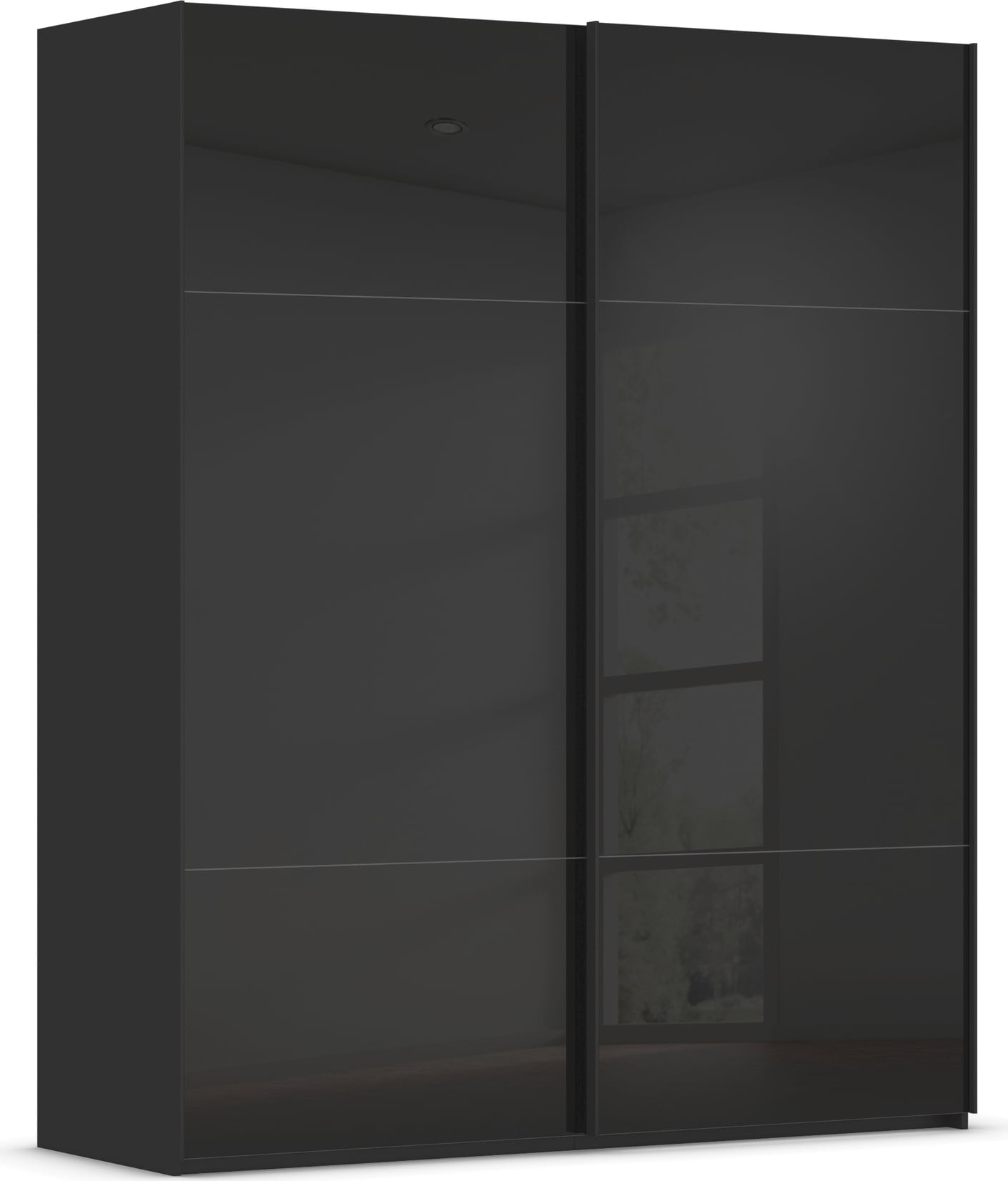 rauch Schwebetürenschrank "Kleiderschrank Schrank Garderobe Schlafzimmerschrank CONTIDO" 3 verschiedene Ausstattungen BASIC/CLASSIC/PREMIUM, aus hochwertigem Material in 6 Breiten 2 Griff-Farben MADE IN GERMANY