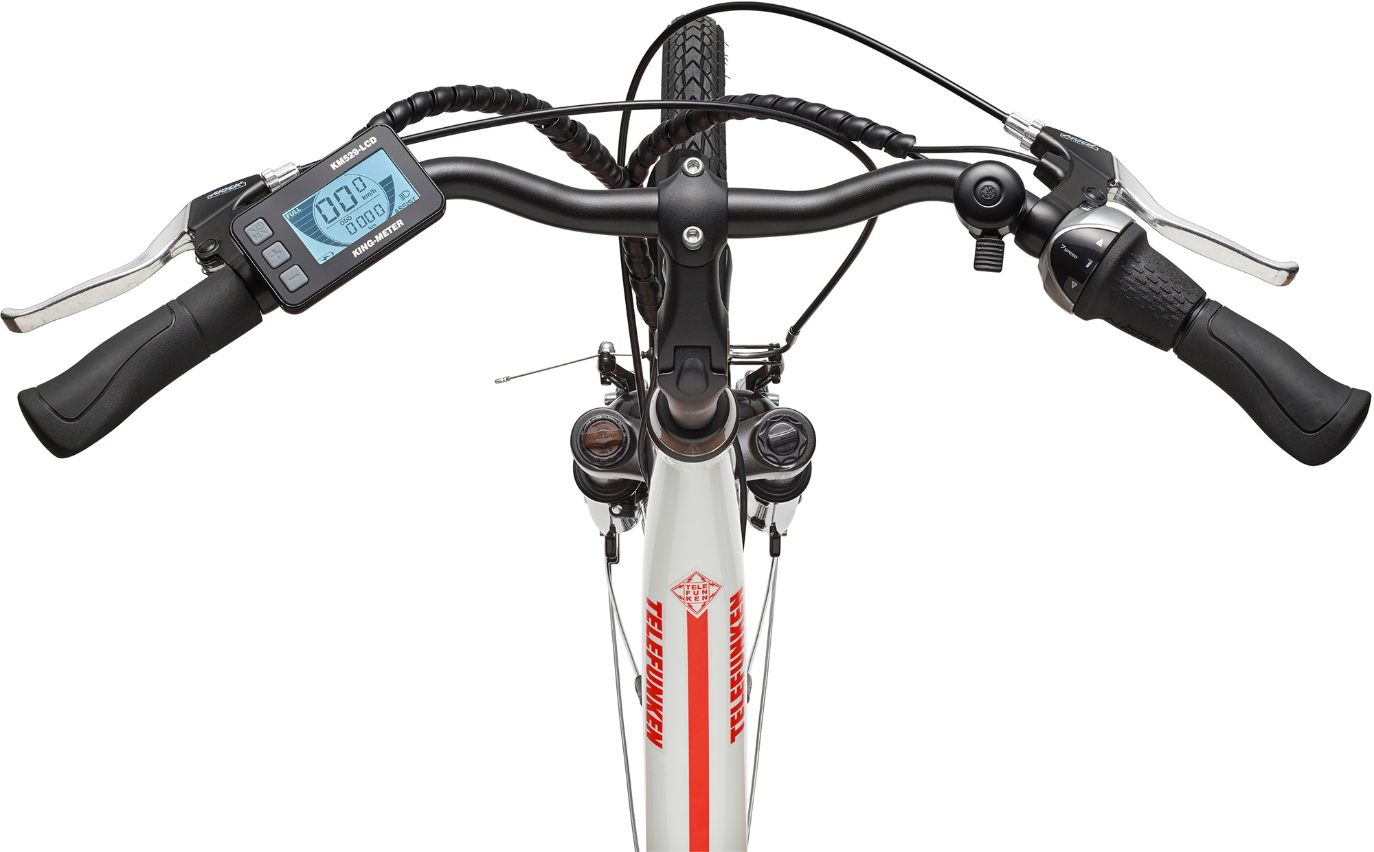 Telefunken E-Bike »Multitalent RC890«, 7 Gang, Shimano, Nexus, Mittelmotor 250 W, ebike Damen, Pedelec