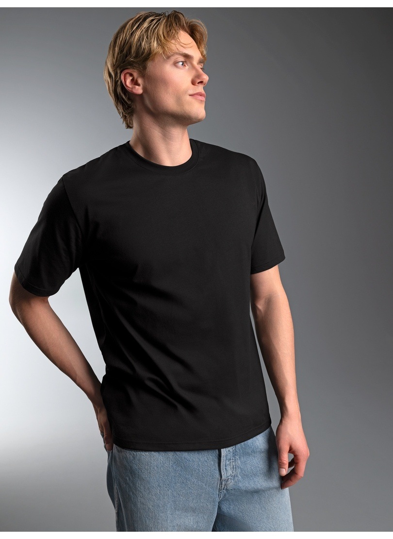 Trigema T-Shirt "TRIGEMA T-Shirt aus 100% Baumwolle" 1 Stk.
