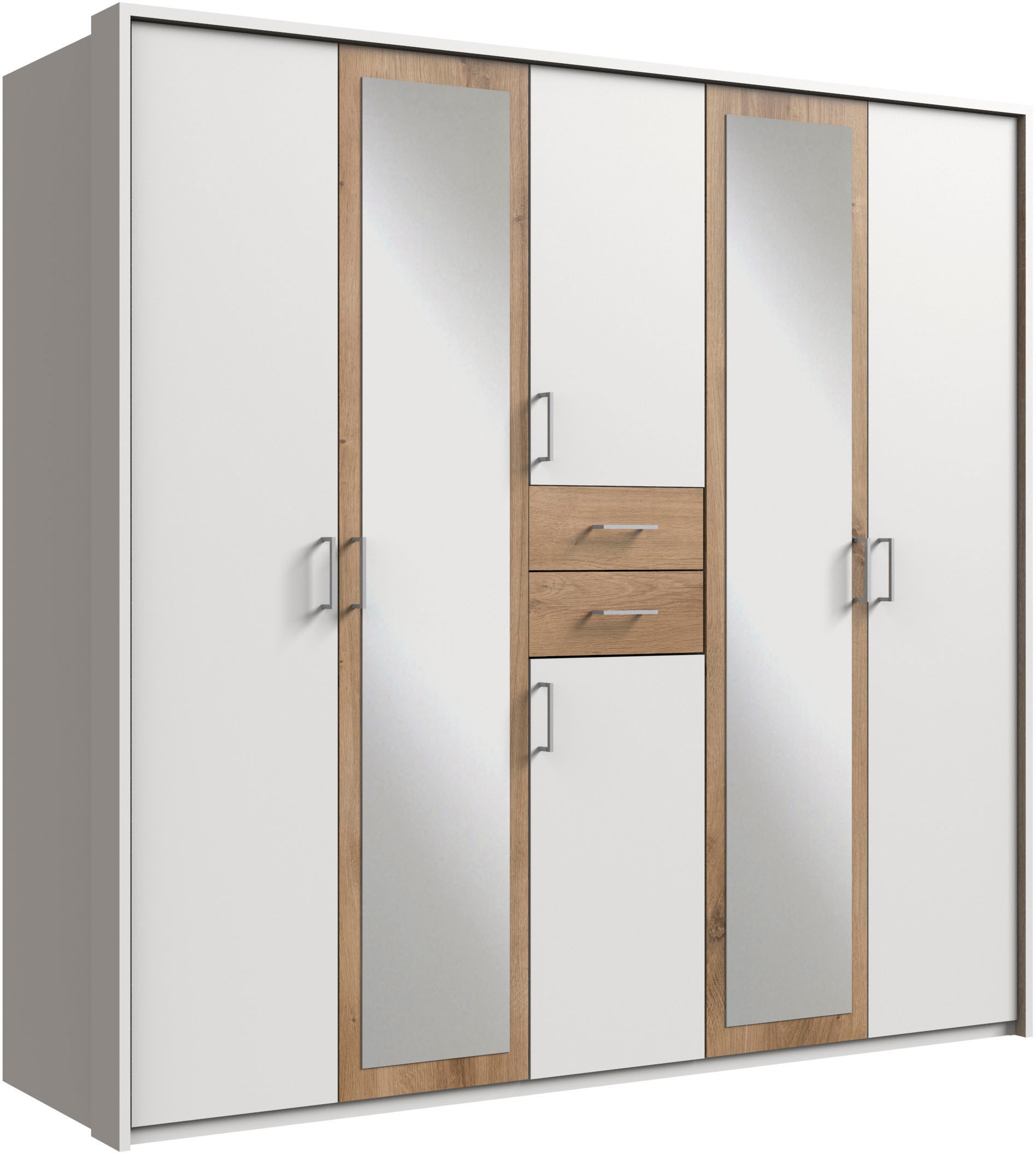 Wimex Kleiderschrank "Diver Drehtürenschrank mit Spiegel, 180, 225 o. 270cm günstig online kaufen