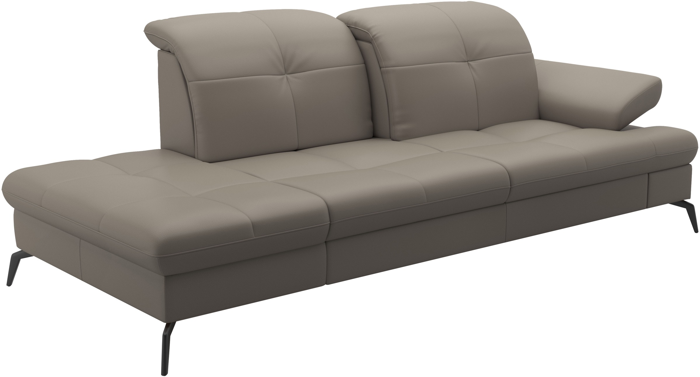 sit&more Recamiere »Amica«, inkl Sitztiefenverstellung und Armteilverstellung