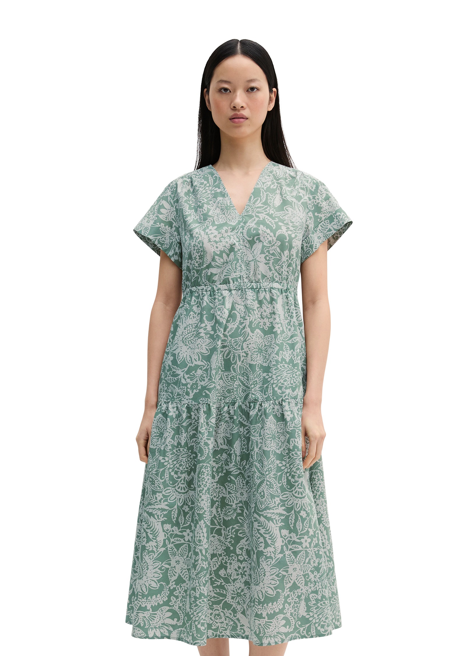 Marc OPolo Druckkleid "aus bedrucktem Light-Popeline" günstig online kaufen