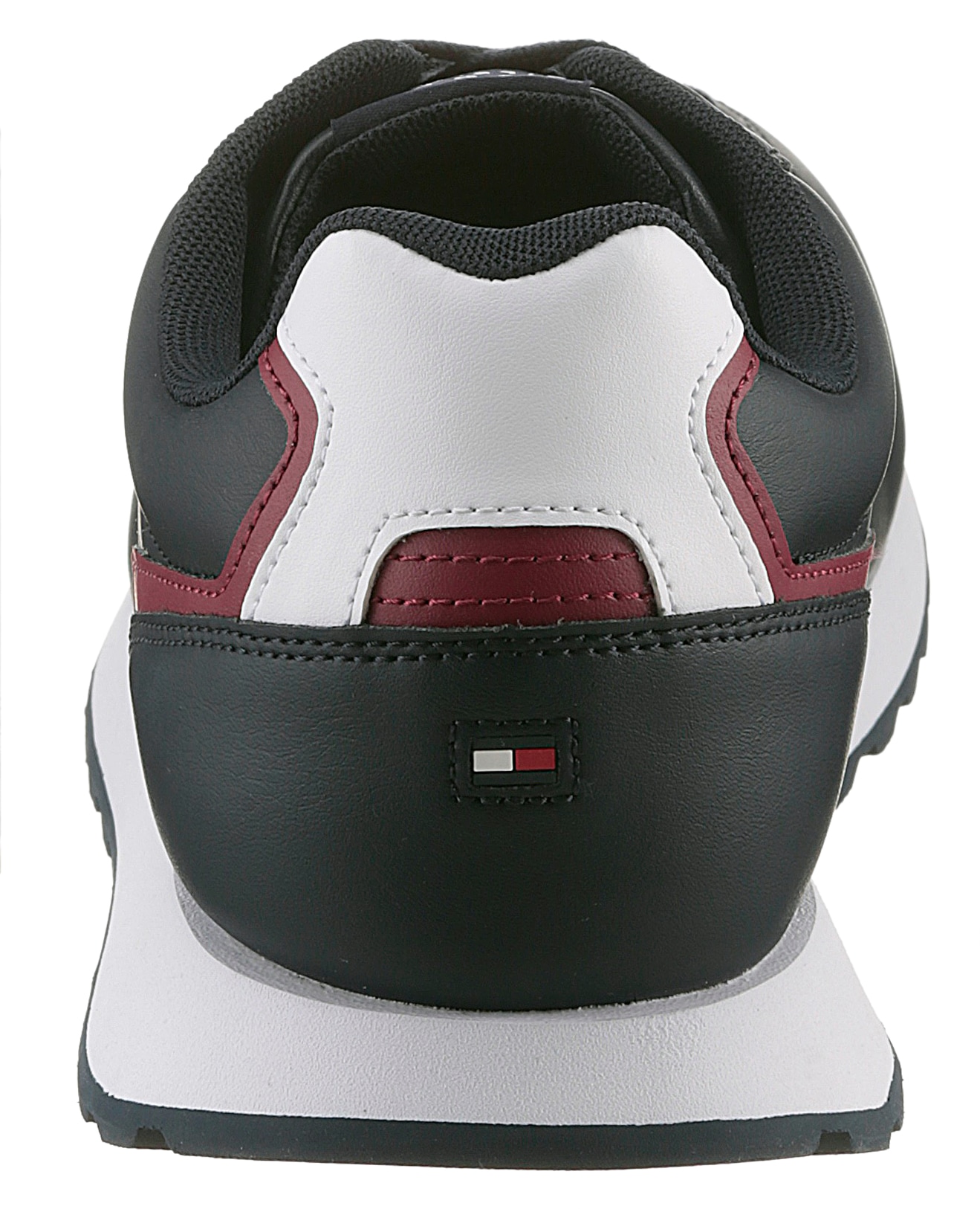 Tommy Hilfiger Sneaker »NEW RUNNER EVA MIX LTH FLAG«, Freizeitschuh, Halbschuh, Schnürschuh mit Logoschriftzug