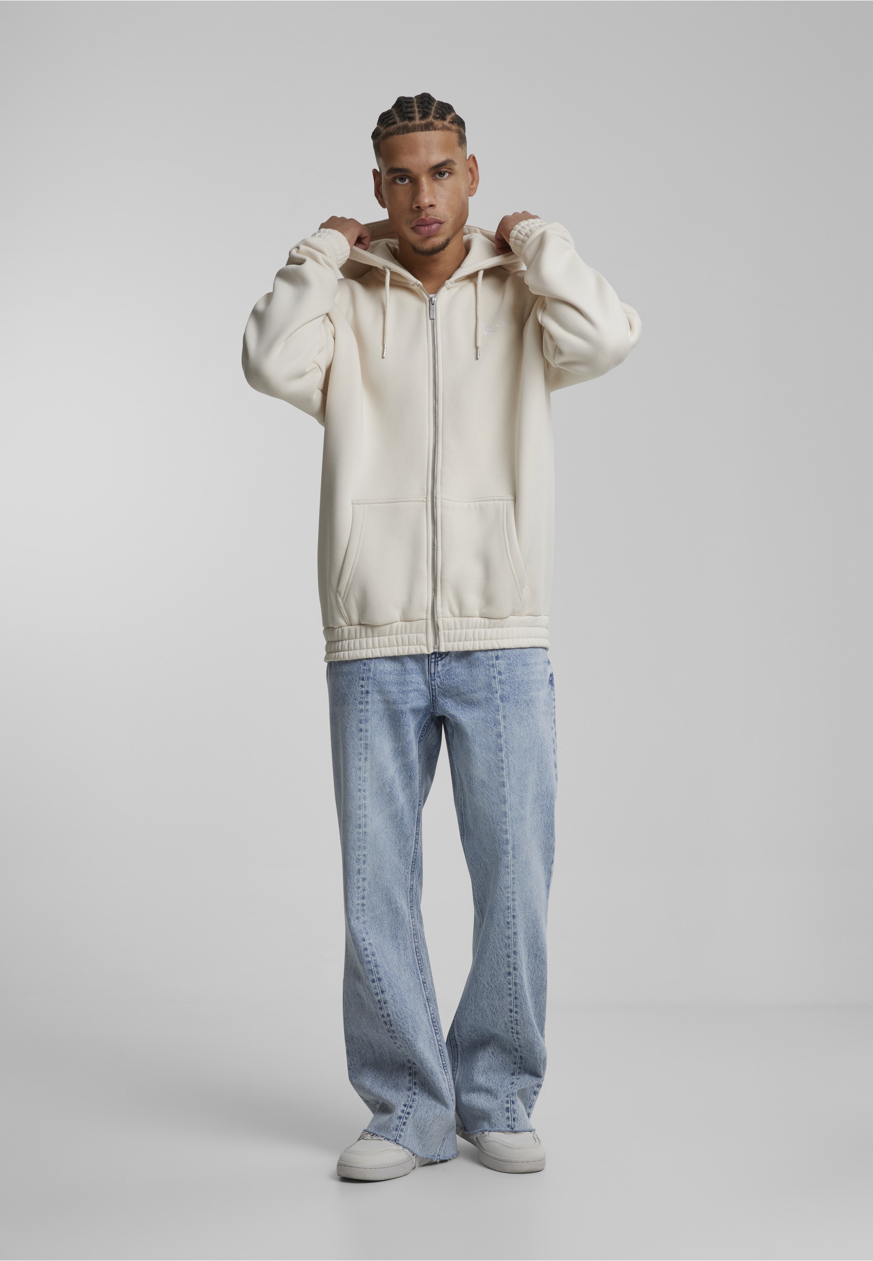 Karl Kani Sweatjacke »Karl Kani Karl Kani Authentic Star Logo OS Full Zip Hoodie«