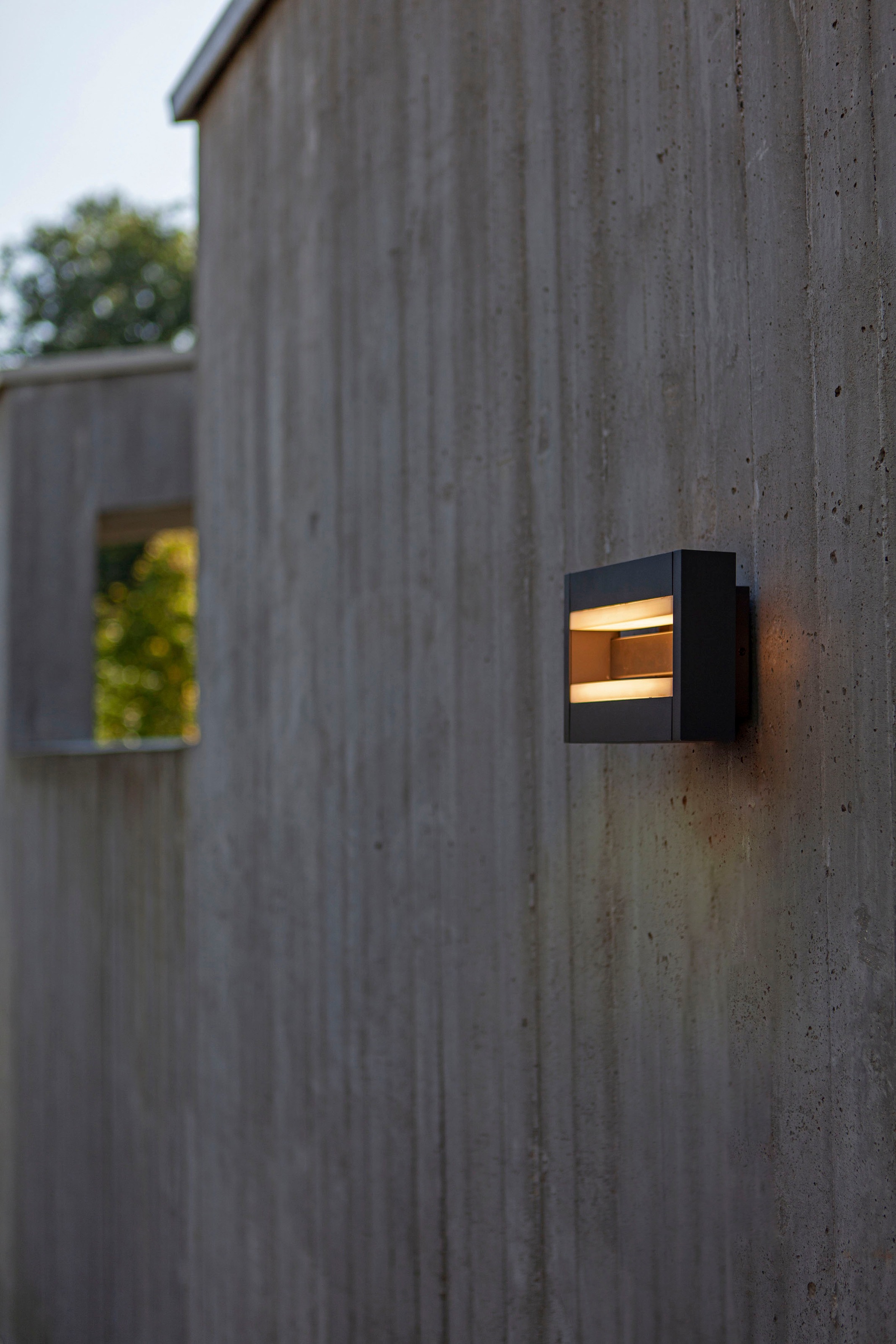 LUTEC LED Außen-Wandleuchte »CONROY«, Leuchtmittel LED-Modul | LED fest integriert, verstellbar