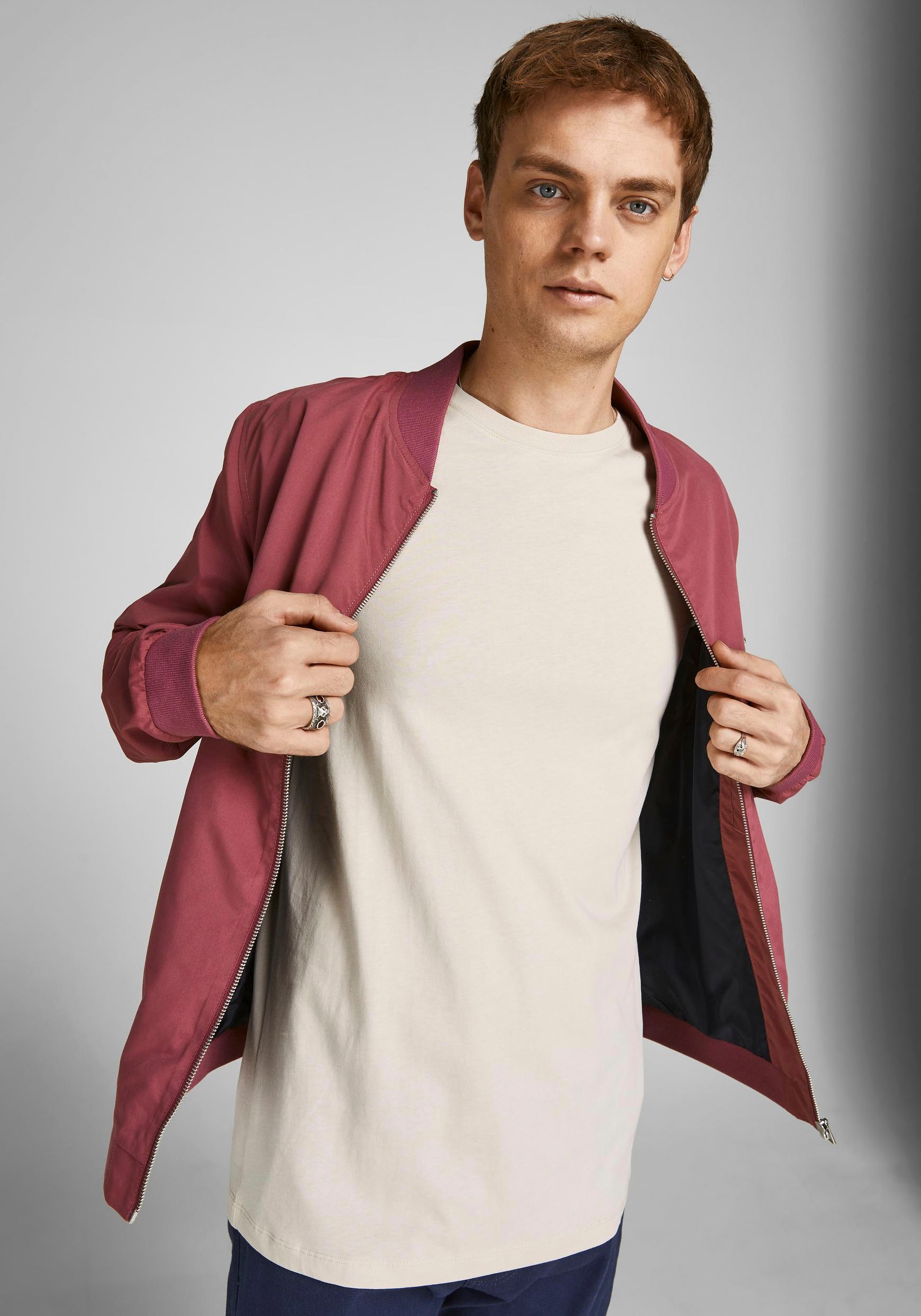 Jack & Jones Rundhalsshirt "JJEORGANIC BASIC TEE SS O-NECK NOOS" günstig online kaufen