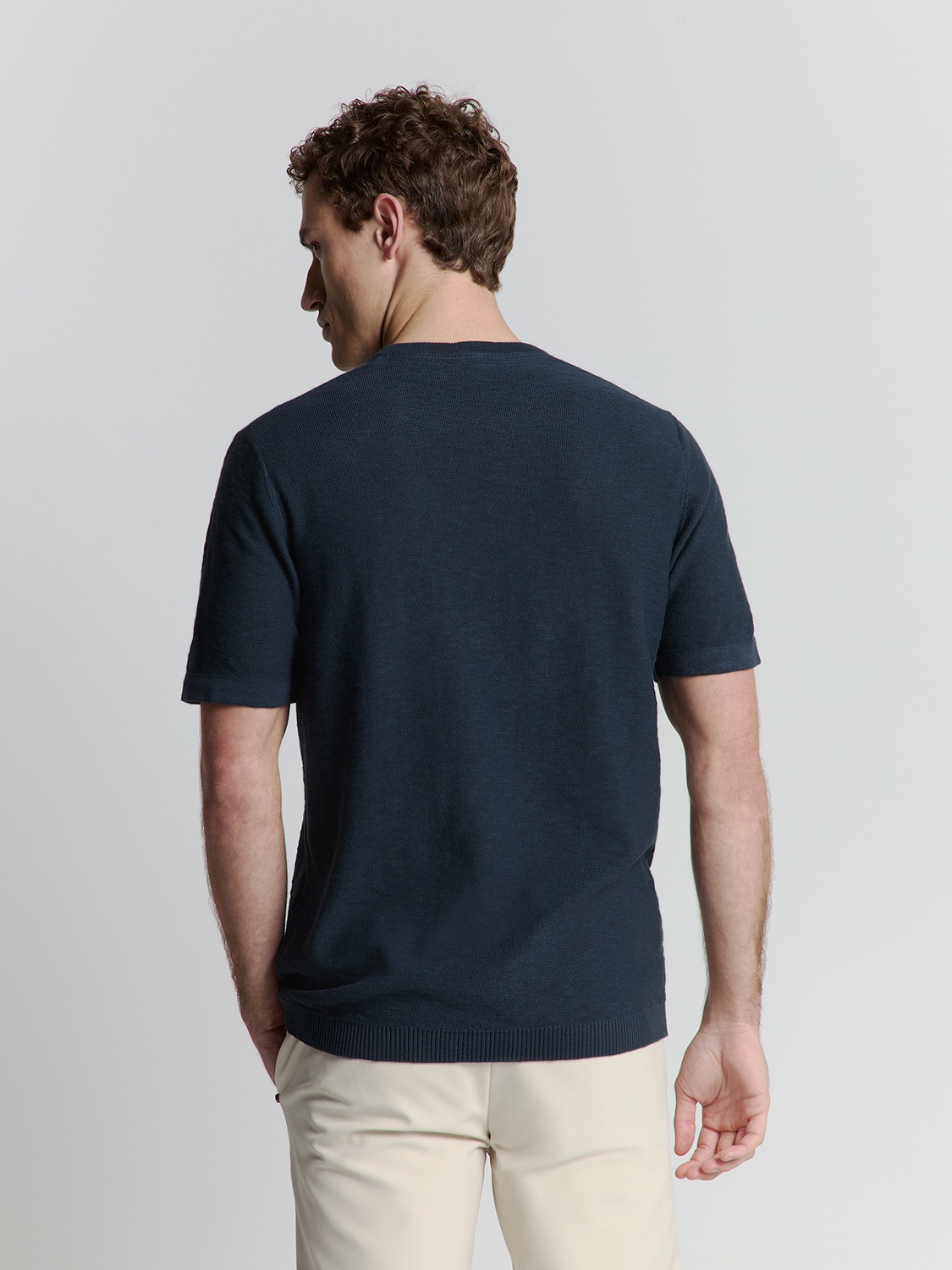 NO EXCESS T-Shirt »No Excess T-Shirt gestrickt«
