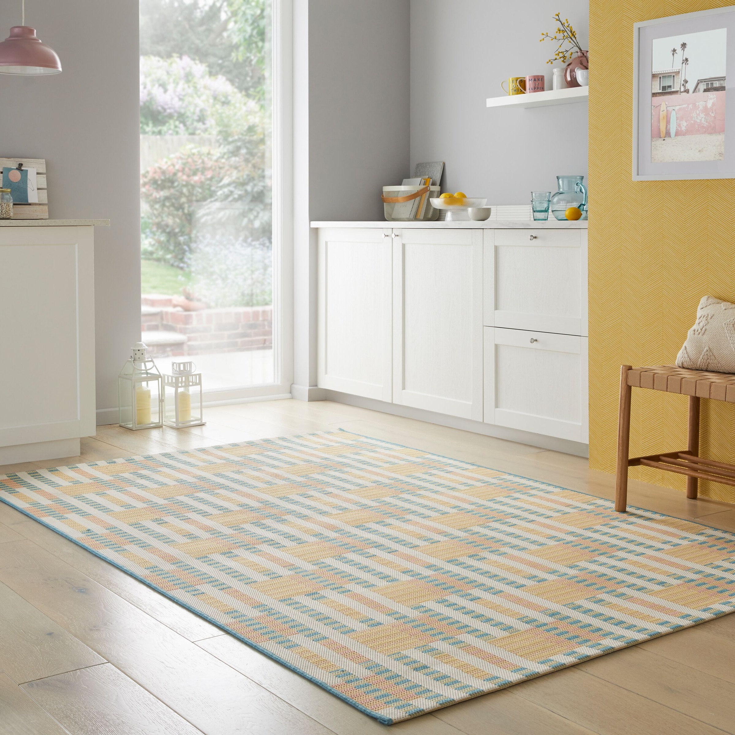 FLAIR RUGS Teppich »Villa«, rechteckig, 3 mm Höhe, Outdoor Teppich