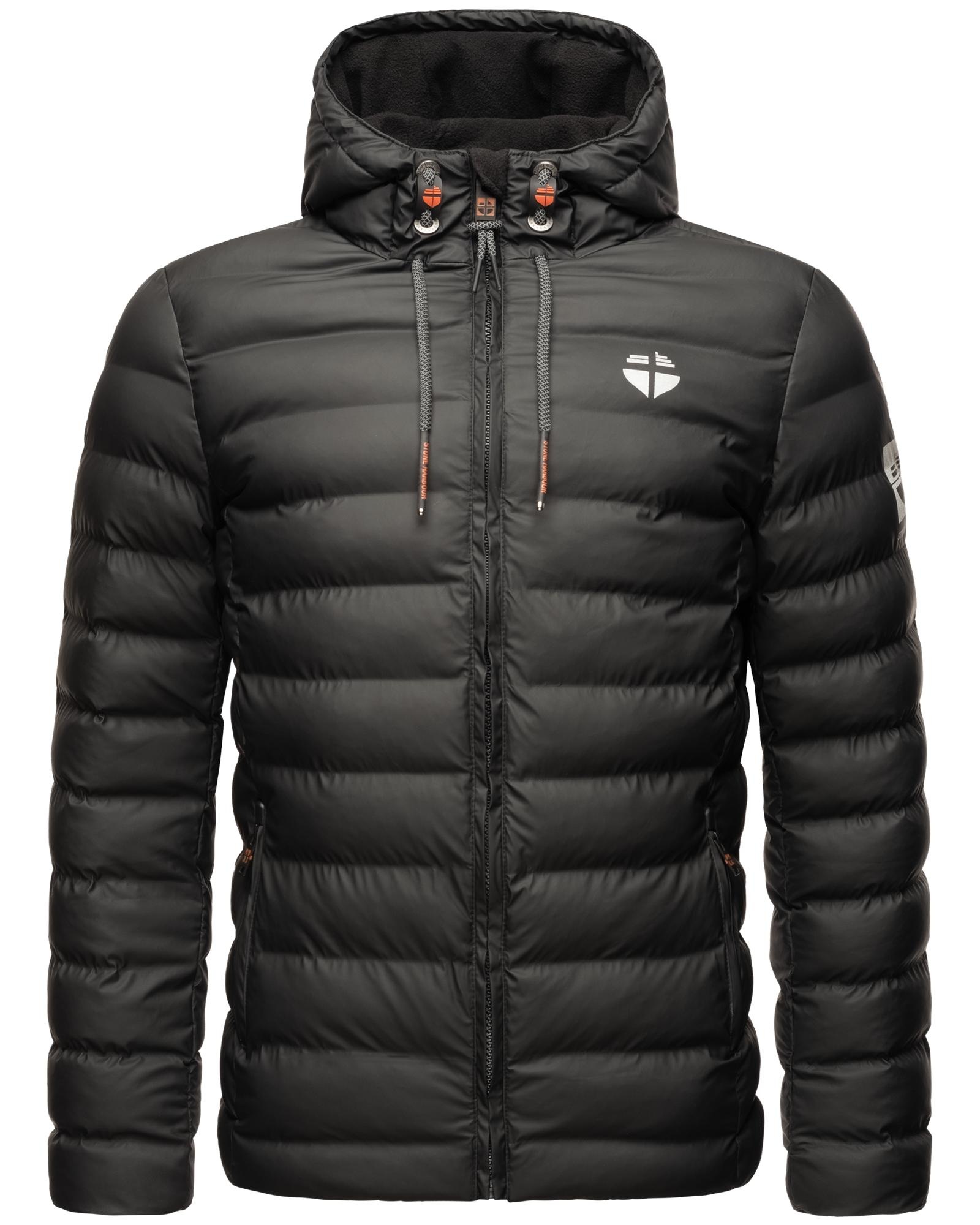 Stone Harbour Winterjacke »Zaharoo«, mit Kapuze, Wasserdichte, gesteppte Regenjacke für den Winter