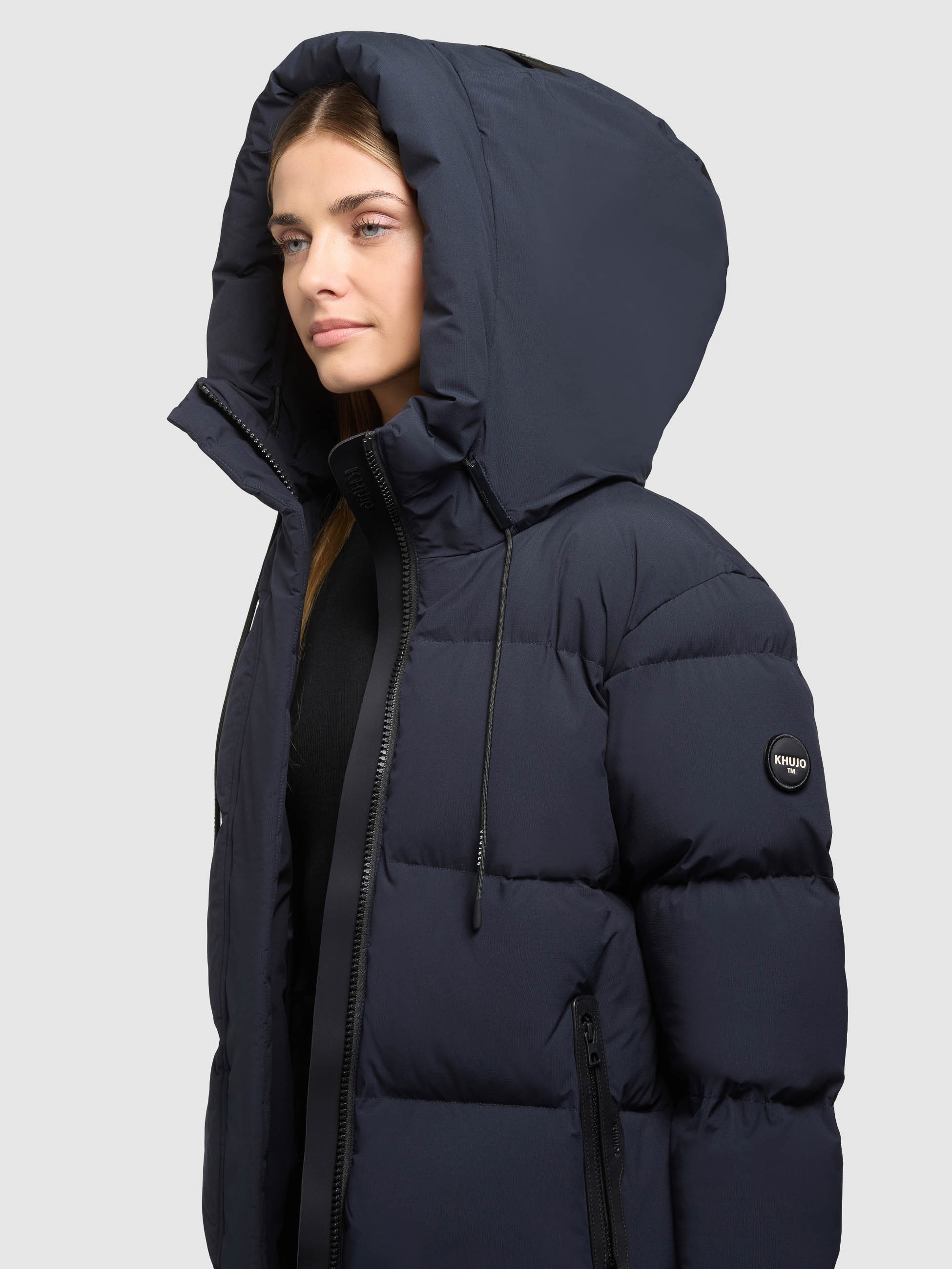 khujo Steppjacke »DROWN2 MATT« Taschenbeutel mit Fleece