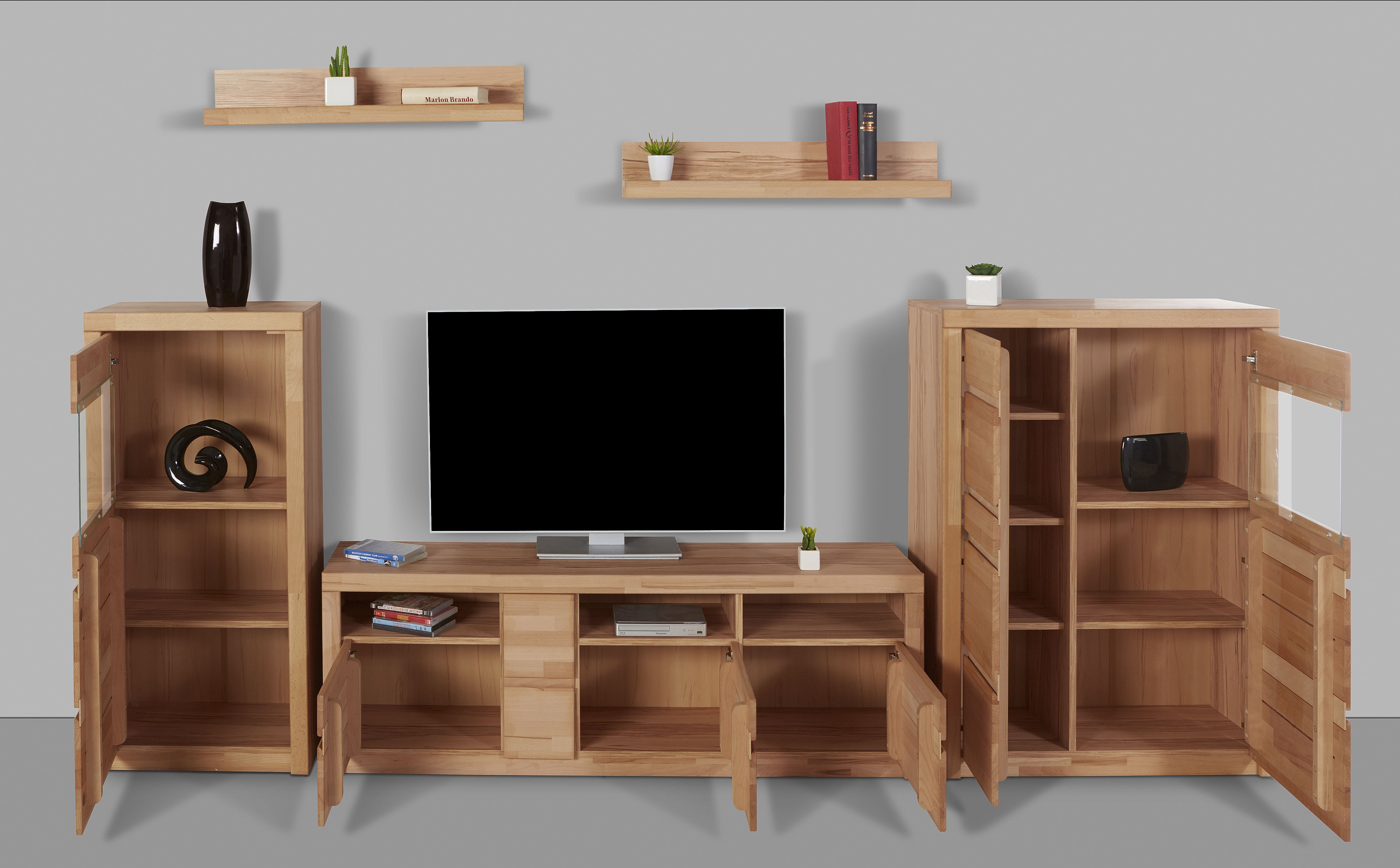 Thumbnail - OTTO home Wohnwand "Silkeborg" Set, 5 Stk. tlg.