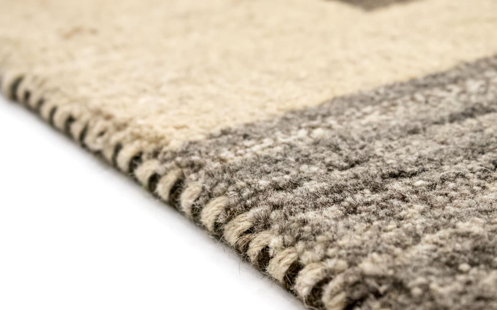 morgenland Wollteppich »Gabbeh Teppich | handgeknüpft handgeknüpft rechteckig, BAUR mehrfarbig«