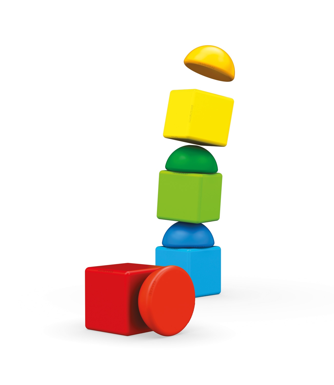 Geomag™ Magnetspielbausteine »Magicube Blocks RE Stacking (061)« Made in Europe