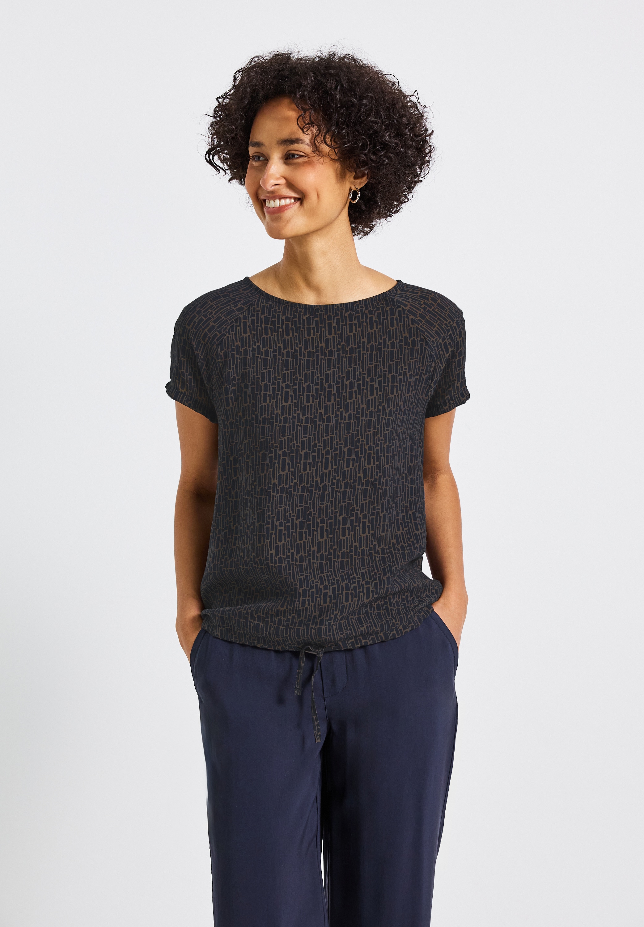 STREET ONE Blusenshirt, aus softer Viskose günstig online kaufen