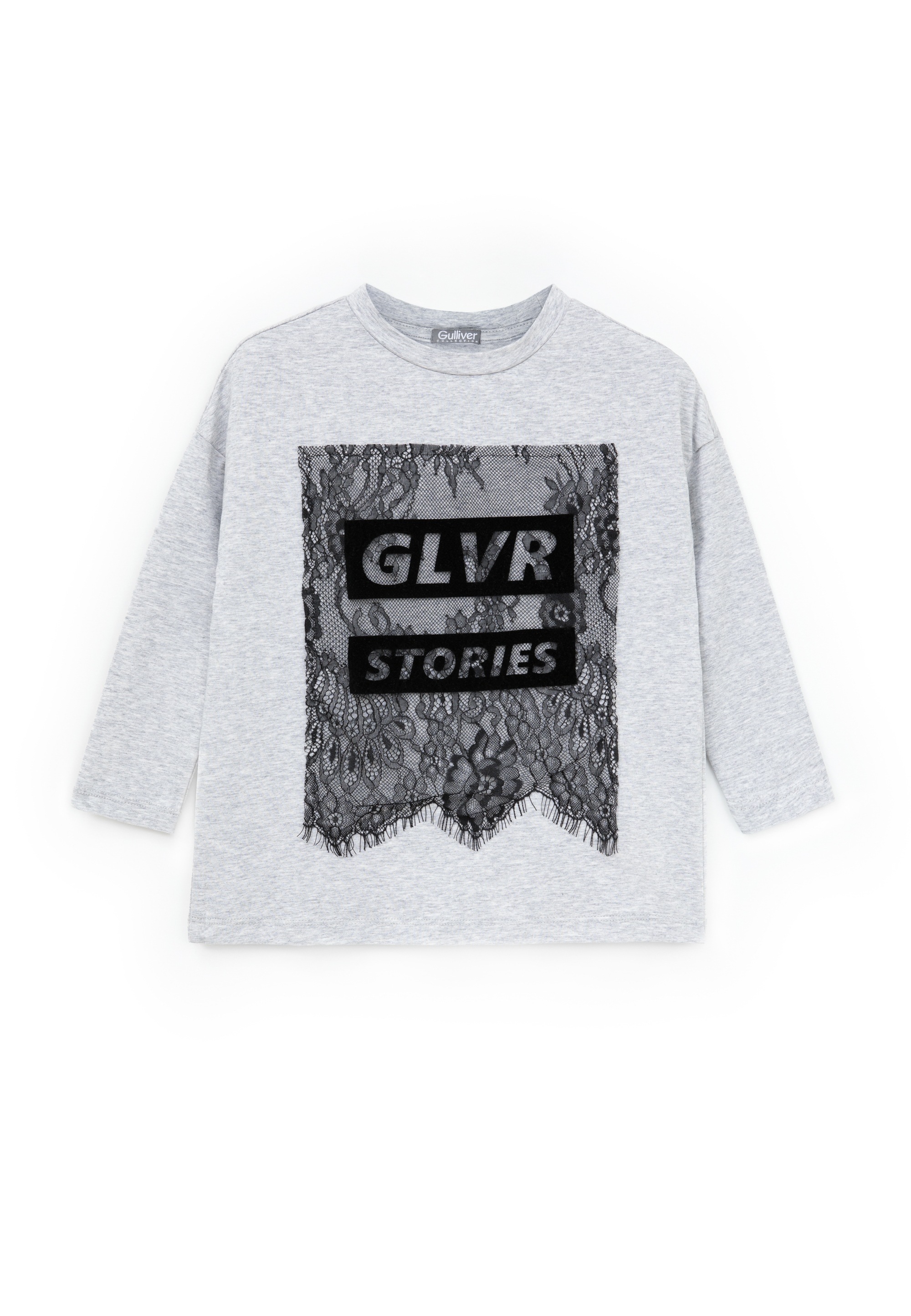 Gulliver Langarmshirt, mit zartem Spitzendekor