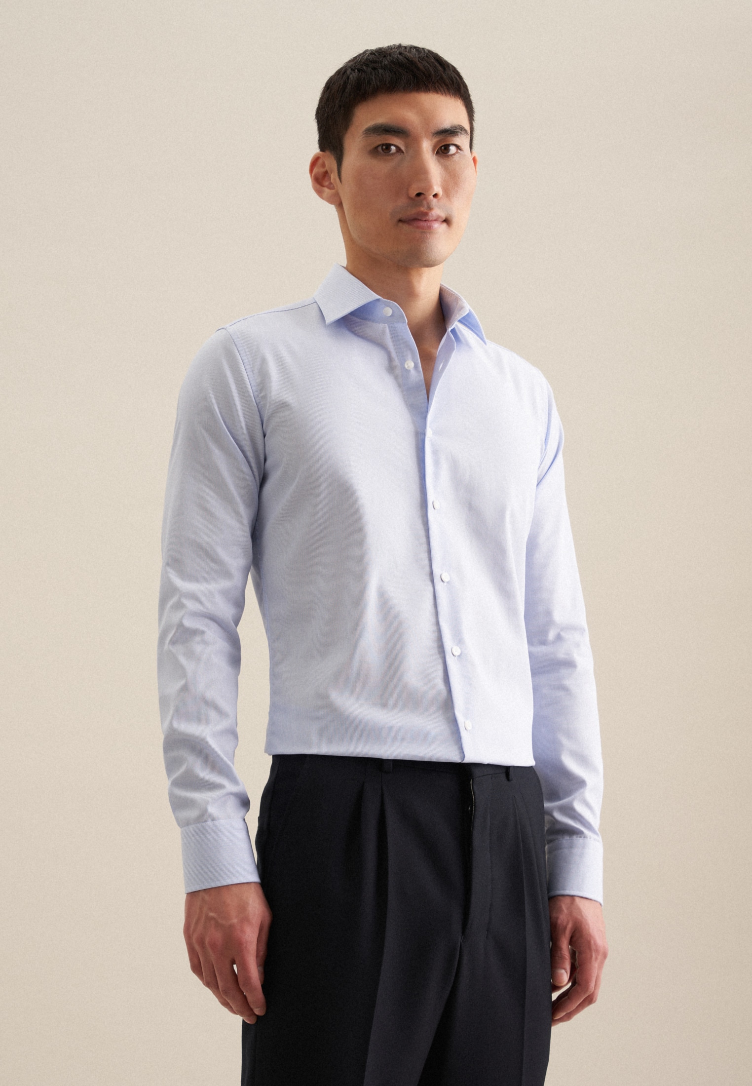 seidensticker Businesshemd "X-Slim" X-Slim 1/1 Kentkragen Streifen günstig online kaufen