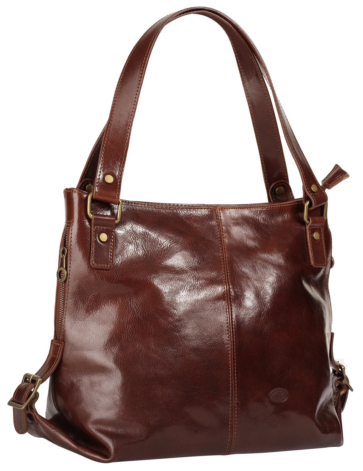 Piké Shopper "PIKÉ Damen echt Leder, Made in Italy" echt Leder, Made in Italy